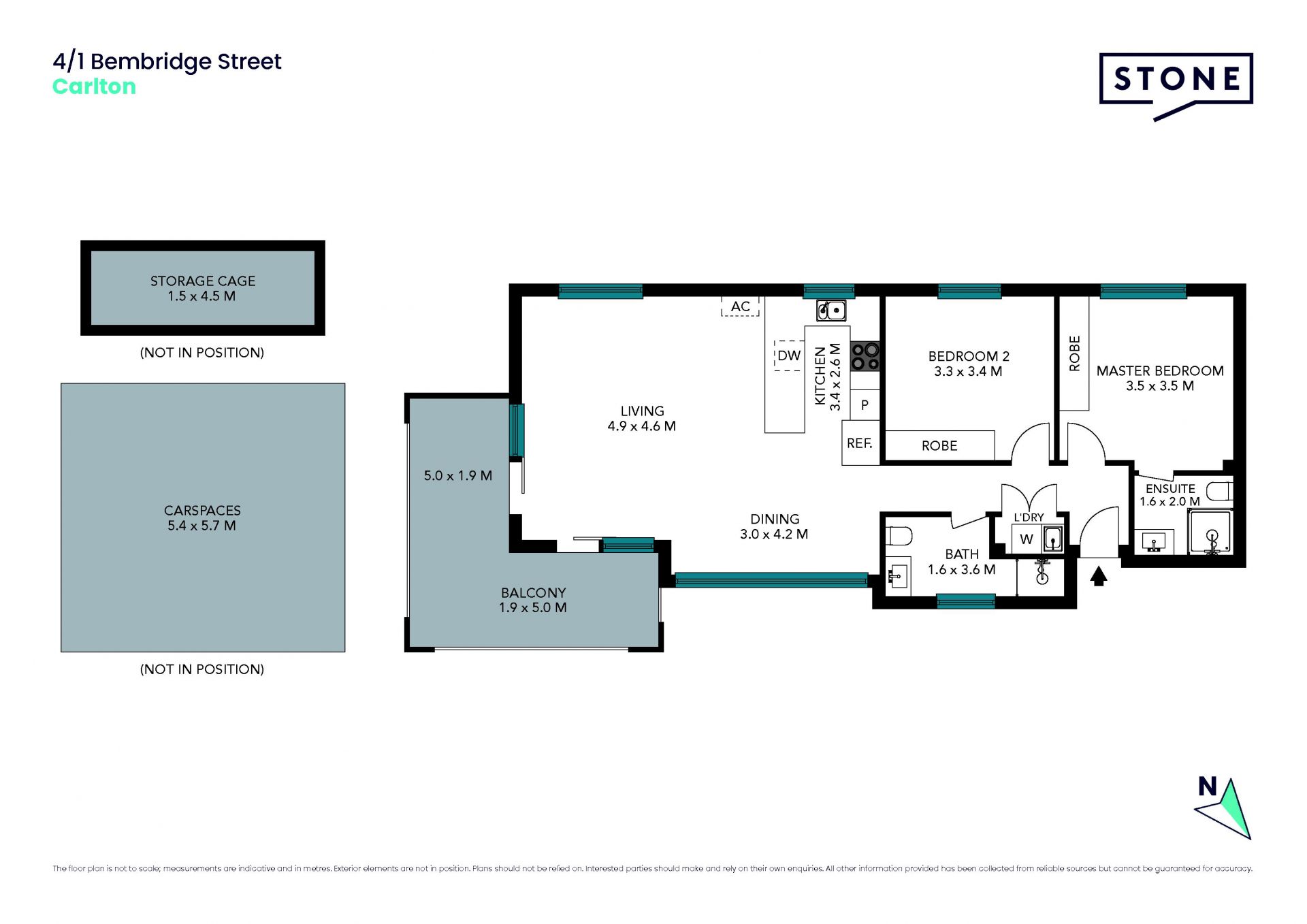 Renovated apartment offering space, sunlight and style – in a complex of only 5