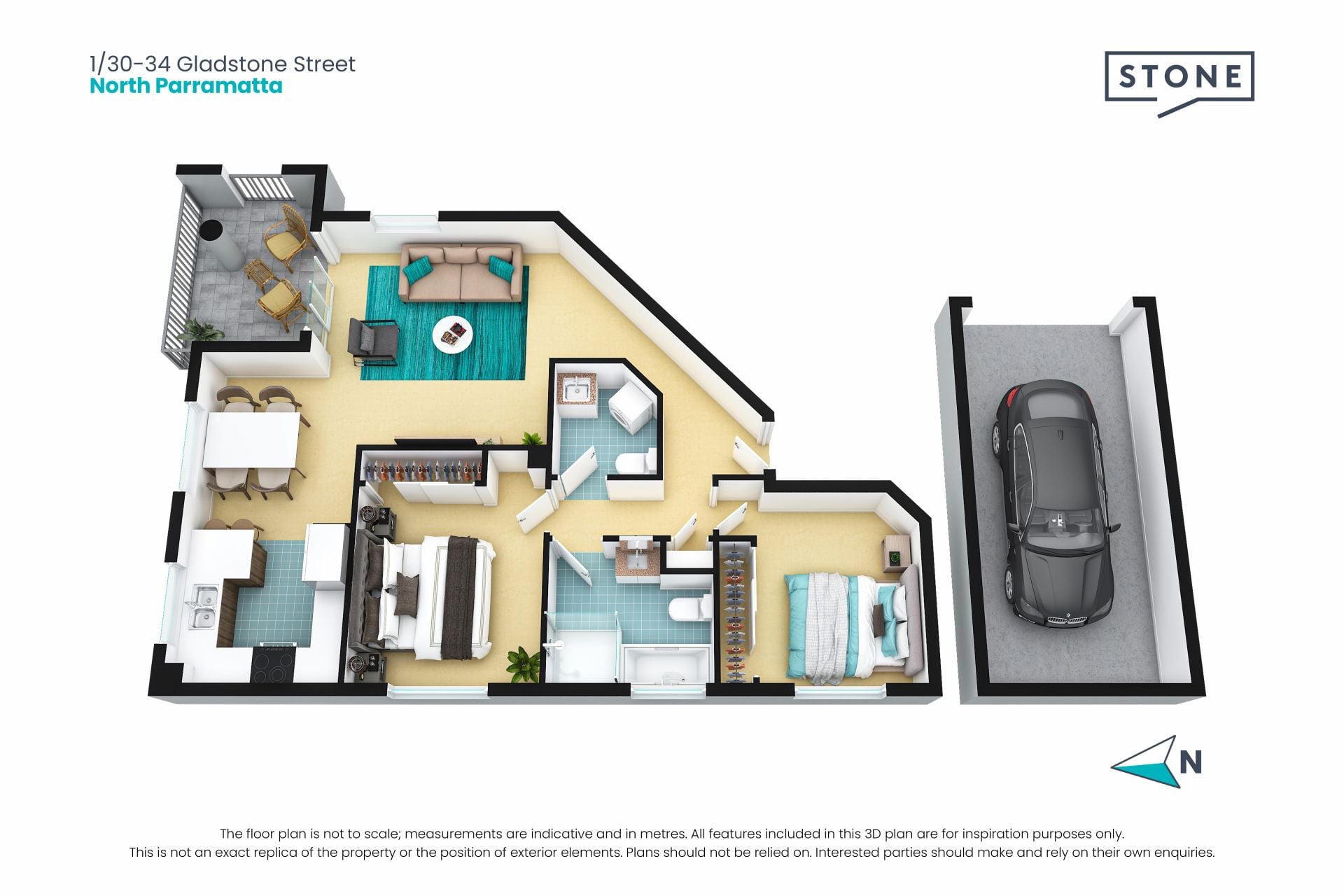 Ground-Floor Ease with a Leafy Balcony & Lock-Up Garage
