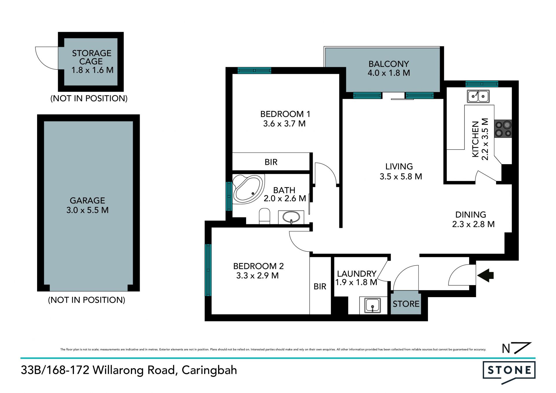 Centrally located apartment with wonderful views