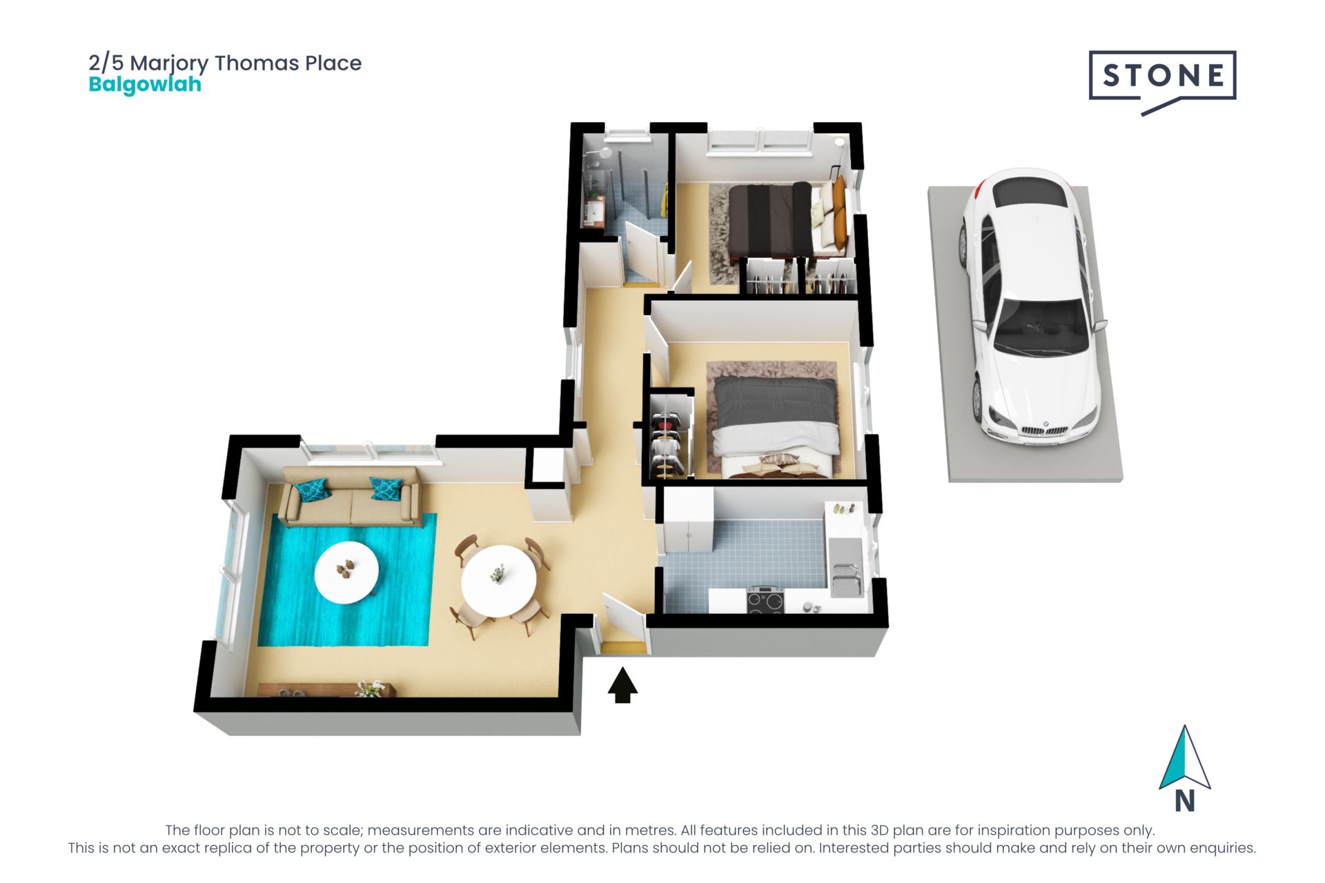 Stylishly Renovated Apartment in an Ultra-Convenient Location