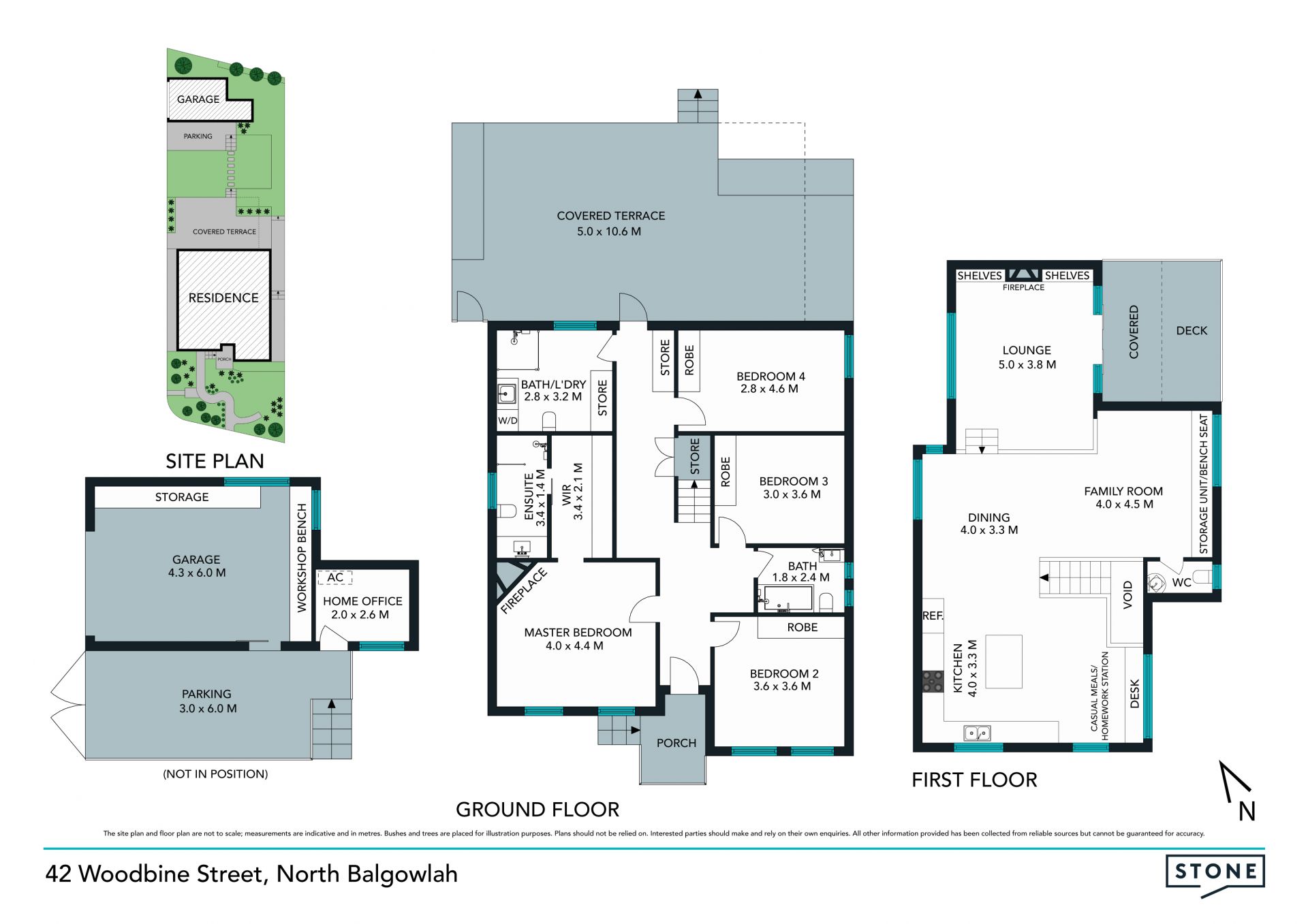 Space, serenity and lifestyle location
