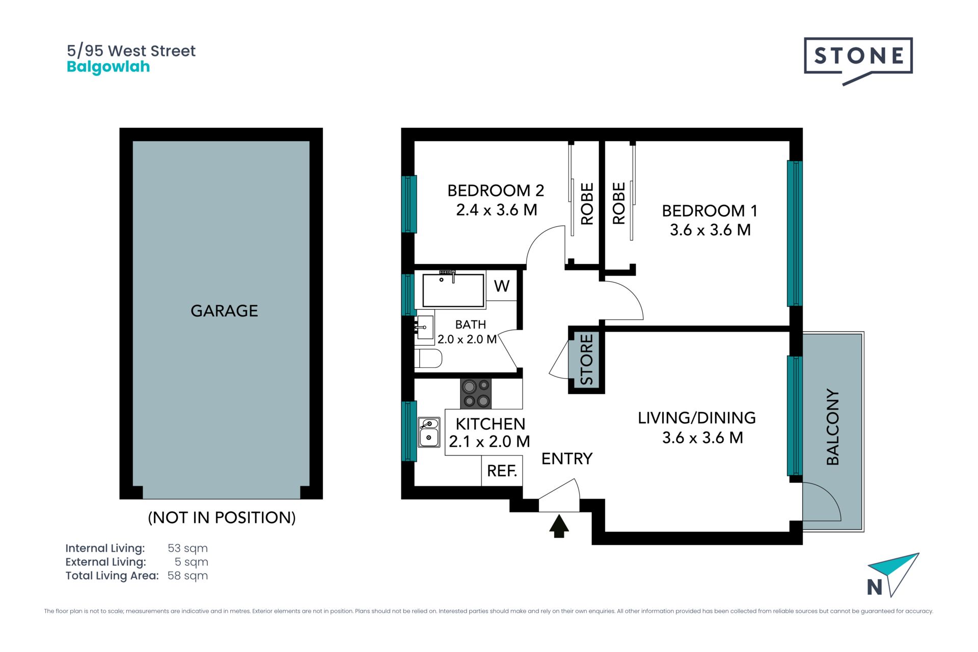 Light & bright stylish apartment in prime Balgowlah location