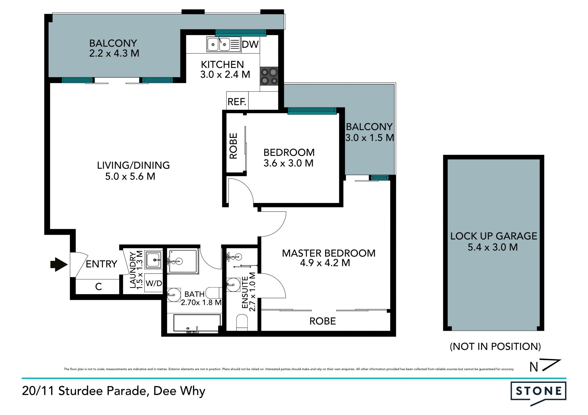 Oversized luxury apartment opposite Dee Why Grand