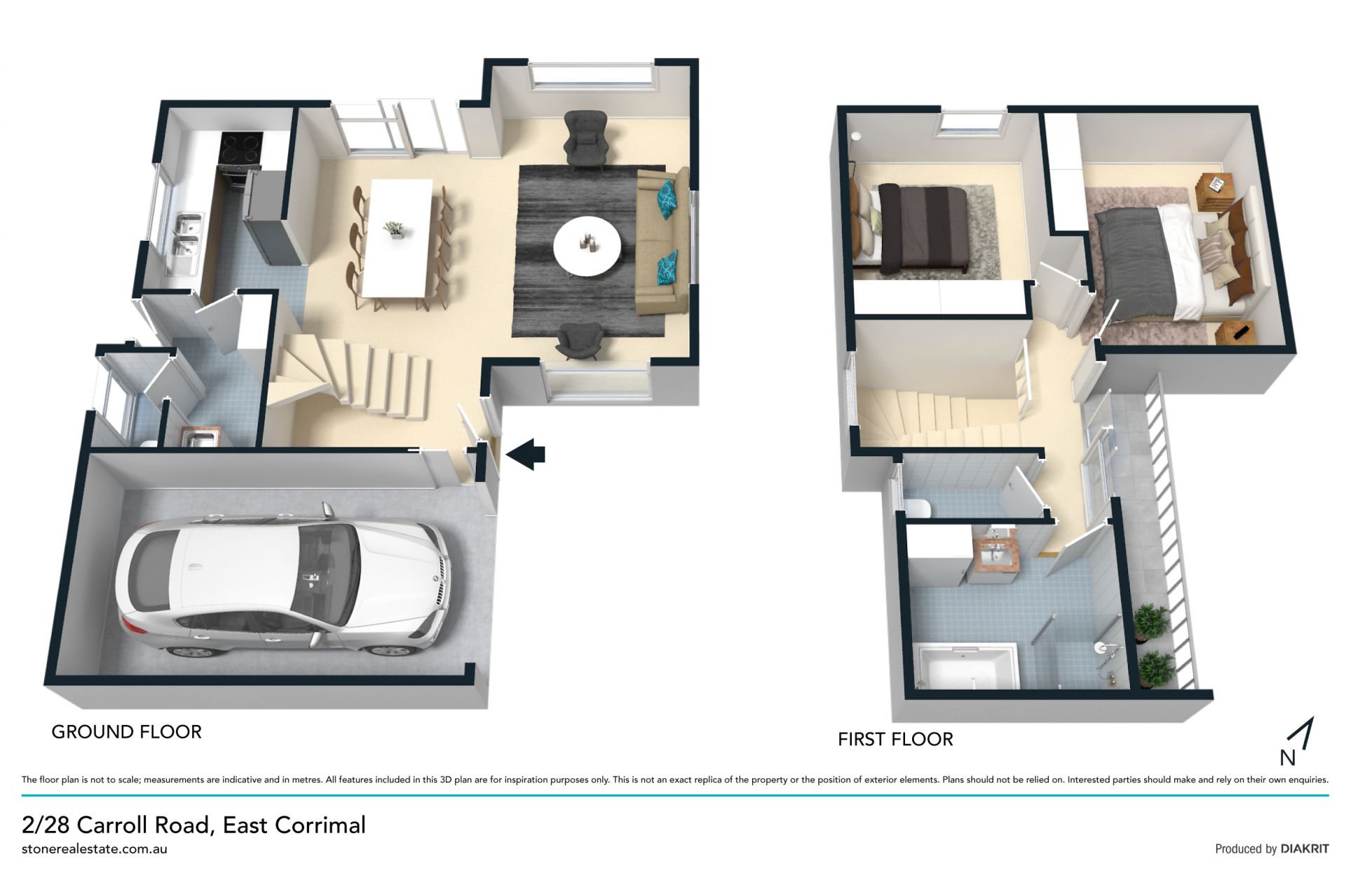 Smart townhouse with a low maintenance focus