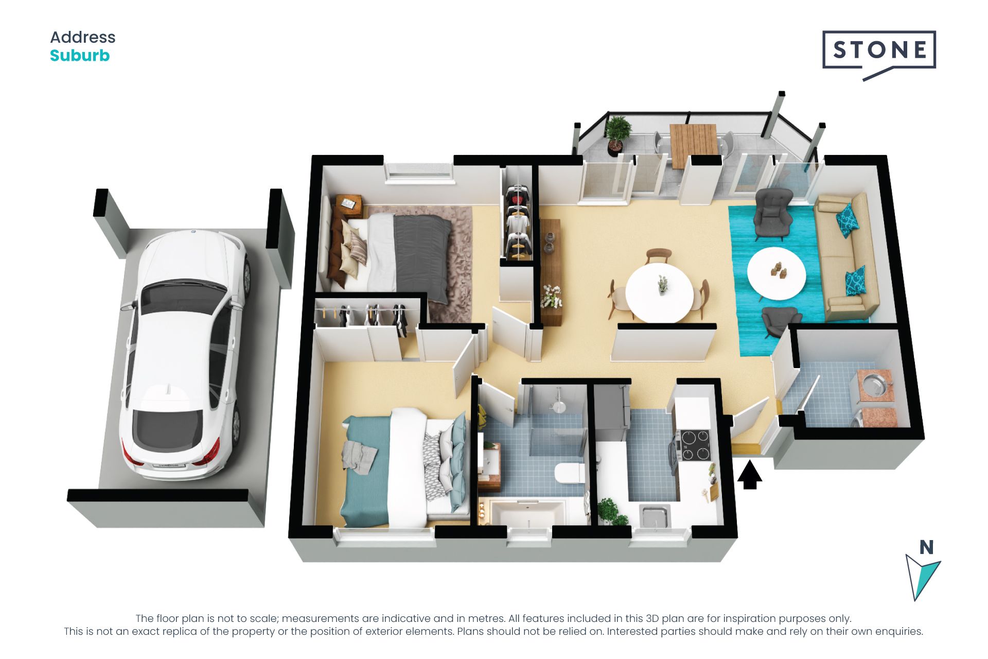 Ultra-convenient location on ground floor