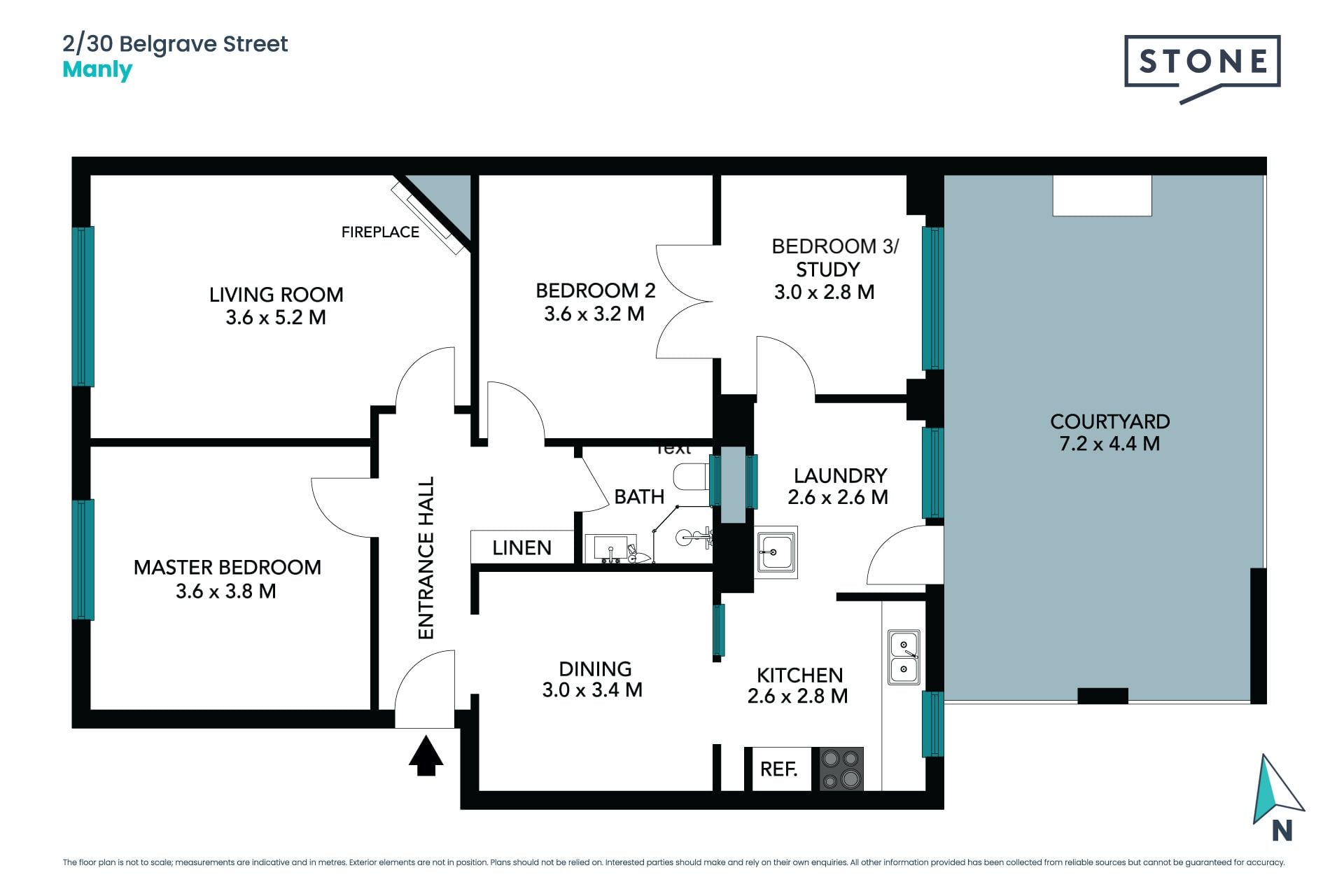 120sqm prime beachside apartment located in the heart of Manly