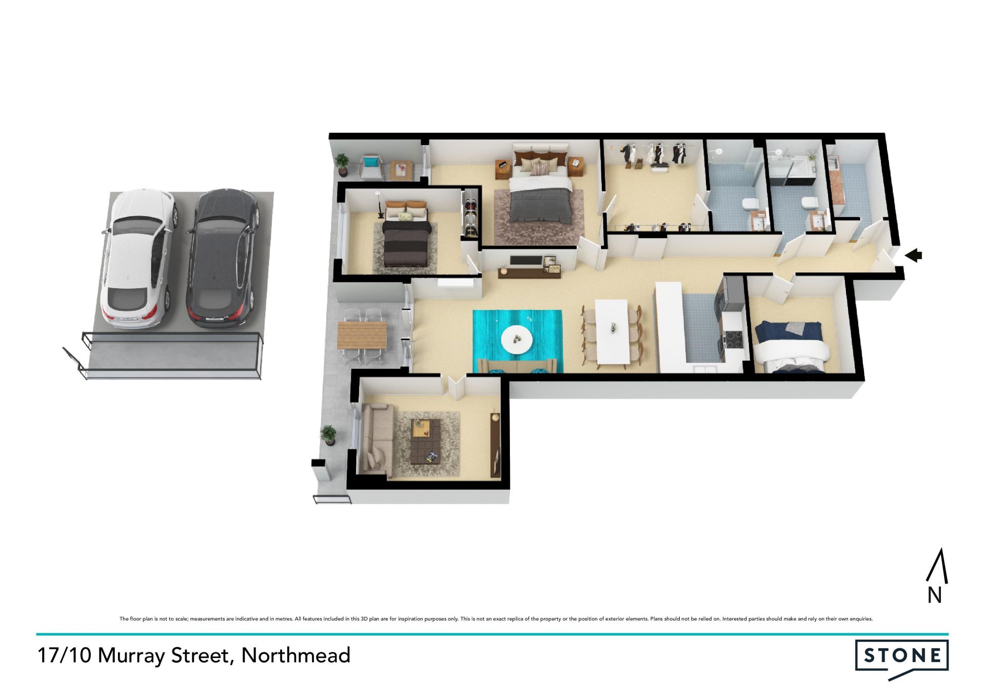 Huge ground floor apartment in great location