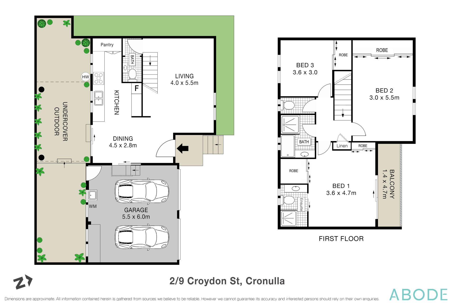 2/9 Croydon Street CRONULLA 2230