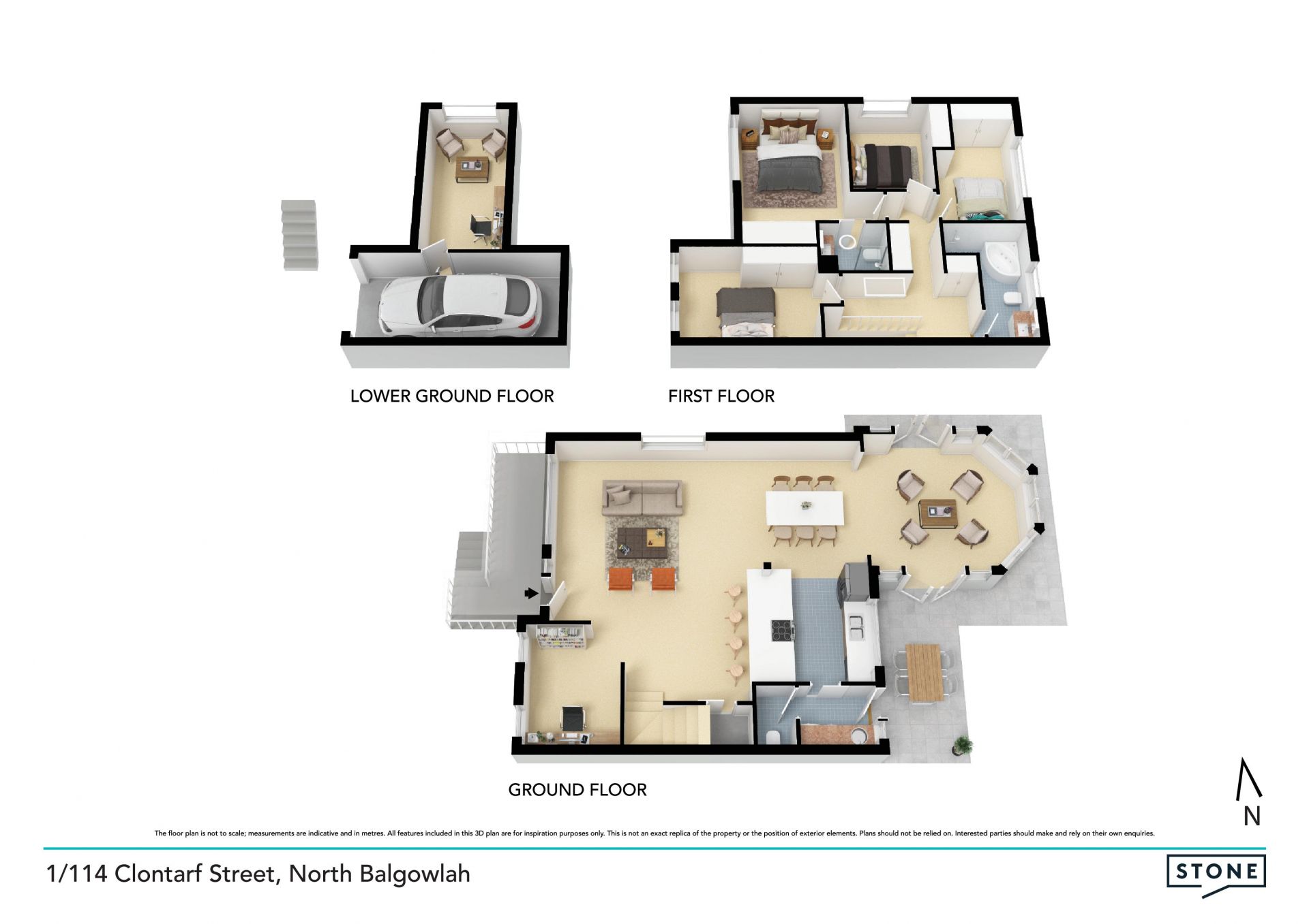 House-like townhome with eclectic elegance - Contact agent for a private appointment