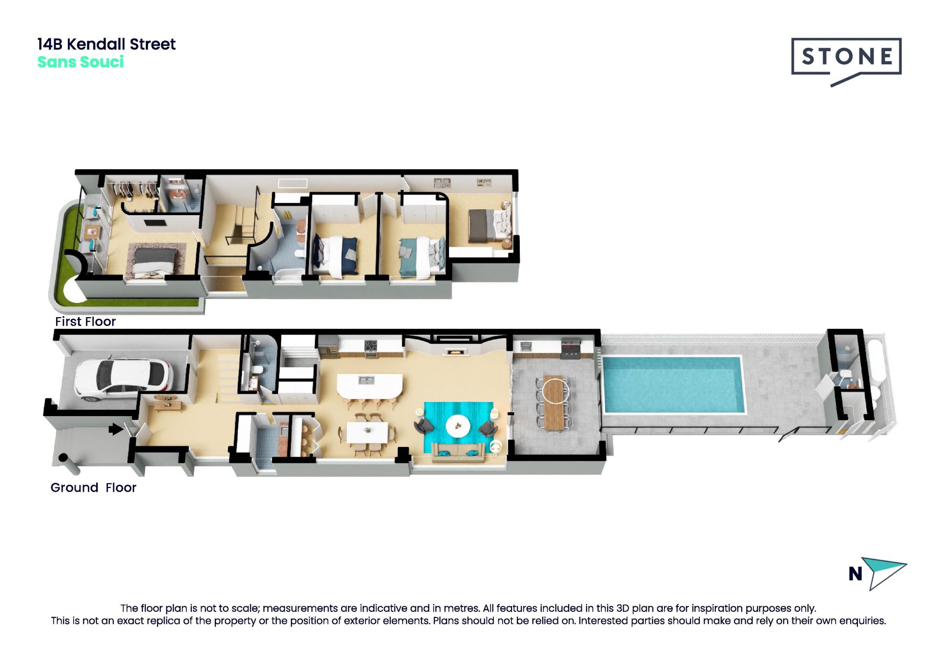 Luxury lifestyle in a brand new duplex