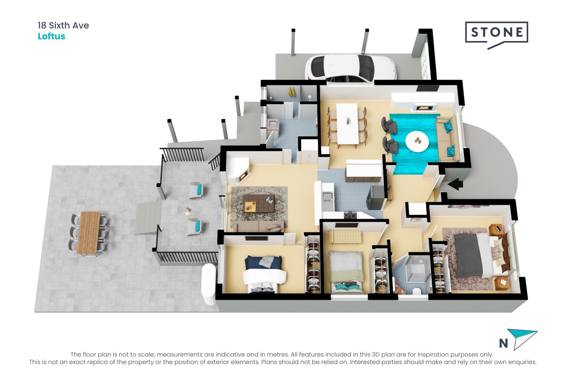 Great size block, superb location and potential