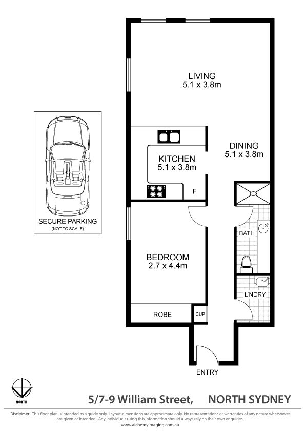 Spacious modern apartment