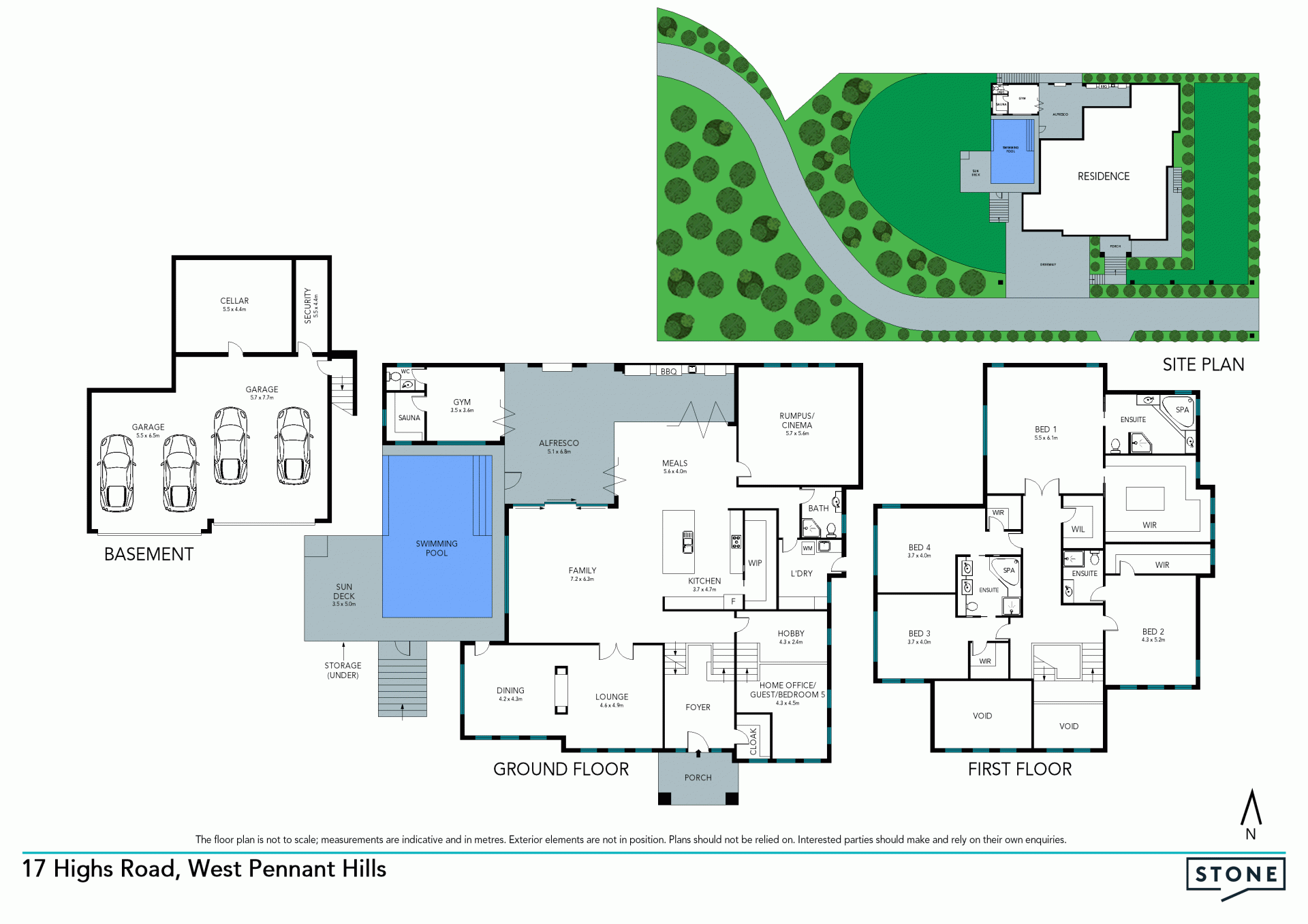Ultra-luxe 'smart home' entertainer on 2,603sqm