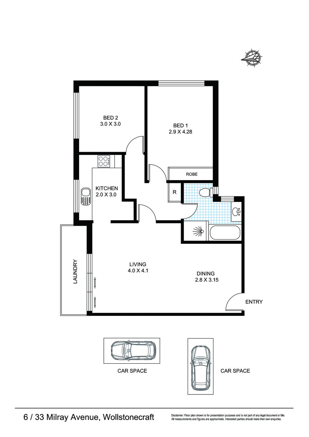 DEPOSIT TAKEN - OFI CANCELLED. 
Freshly paint large two bedroom Apartment.