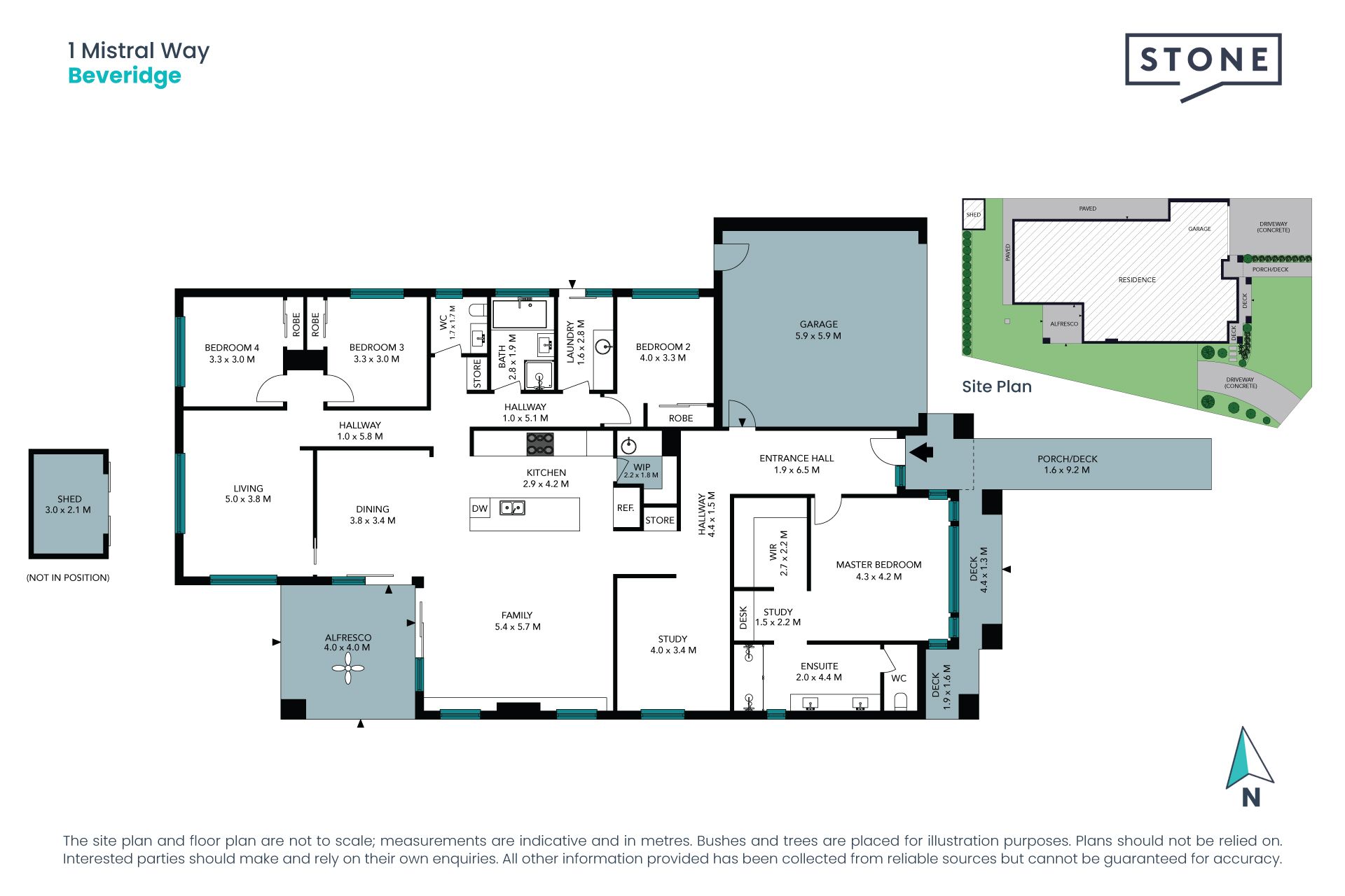 Spacious living and ample parking