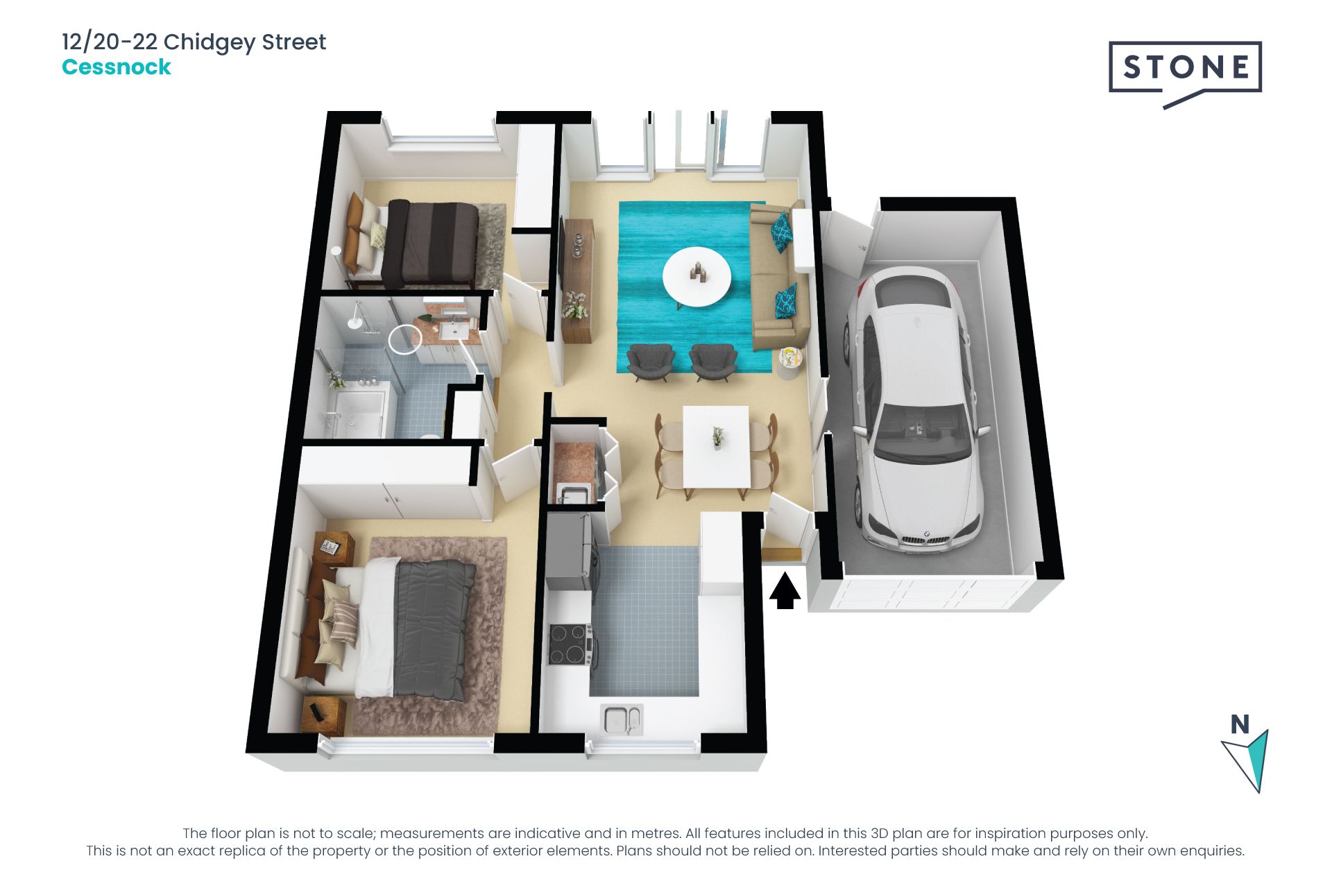 2 Bedroom Villa with the lot!