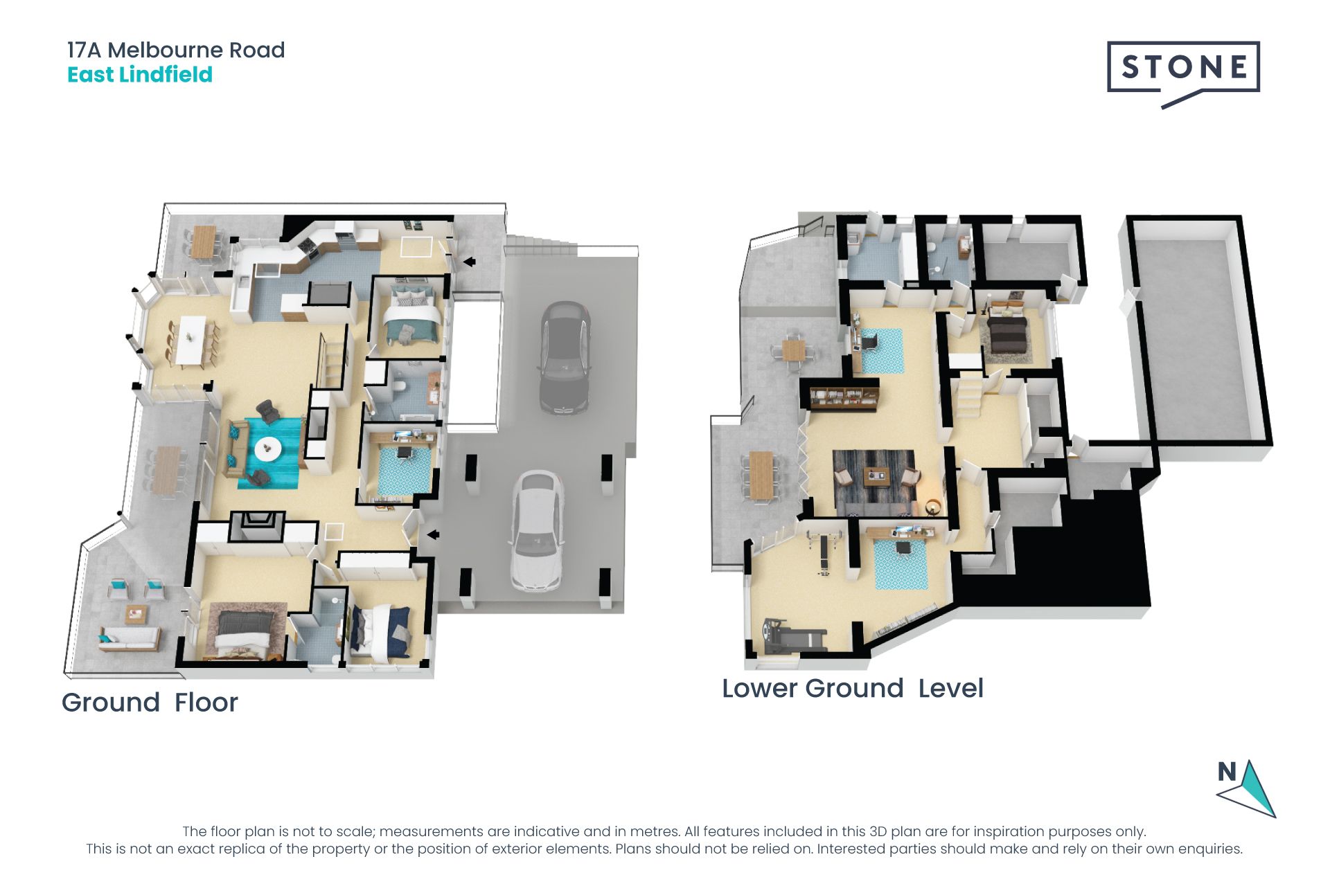 Modern resort lifestyle with views and dual access