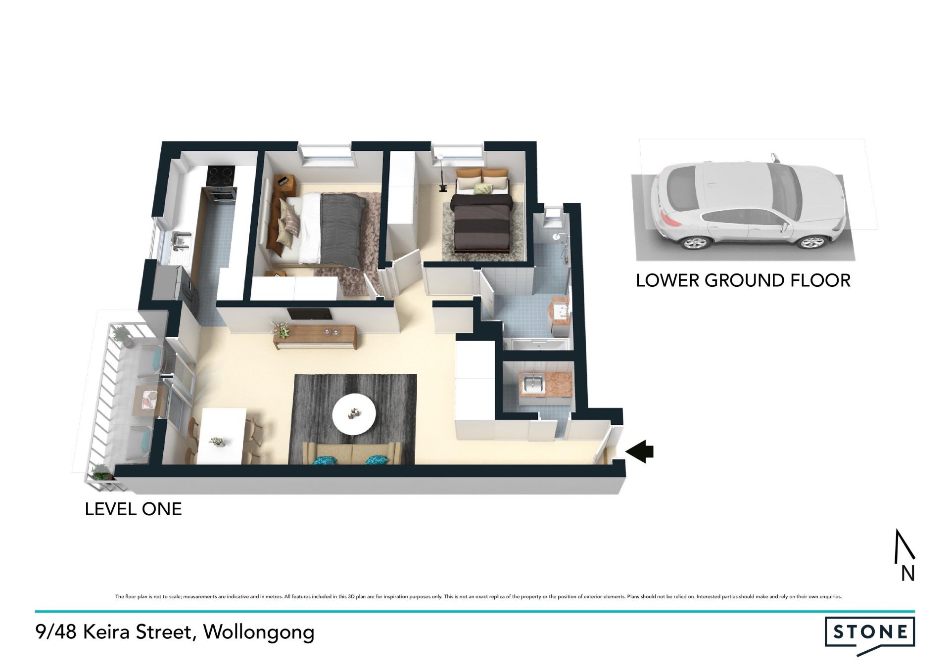 Relaxed lifestyle positioned within walk-to-everywhere convenience
