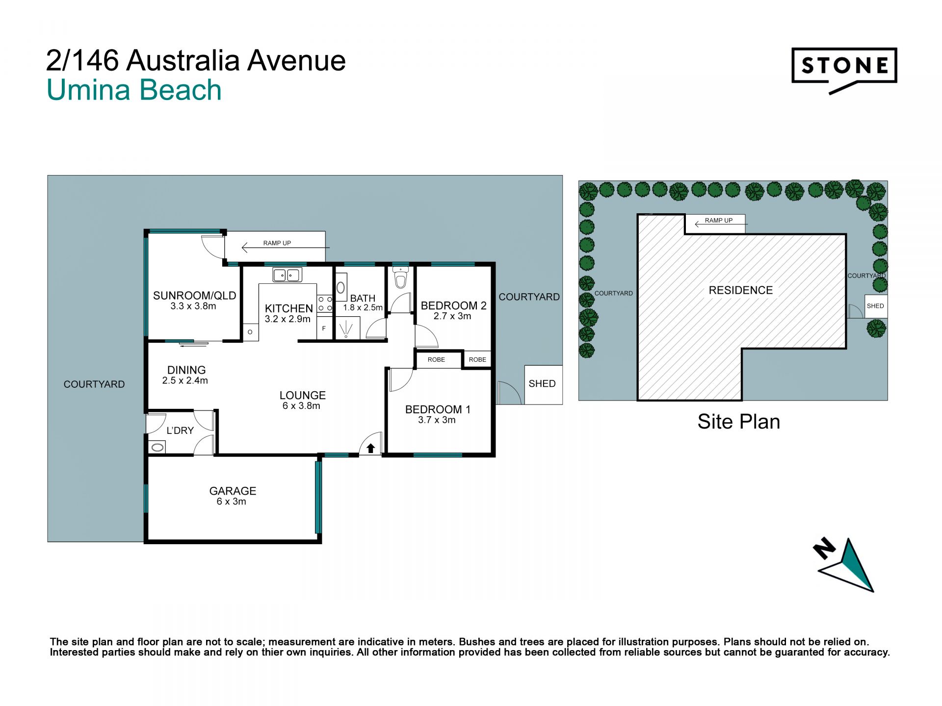 Funky 2 Bedroom Villa - Central Location