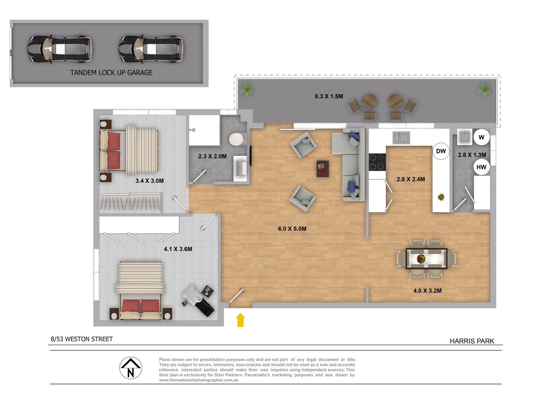 Renovated apartment in the heart of Harris Park