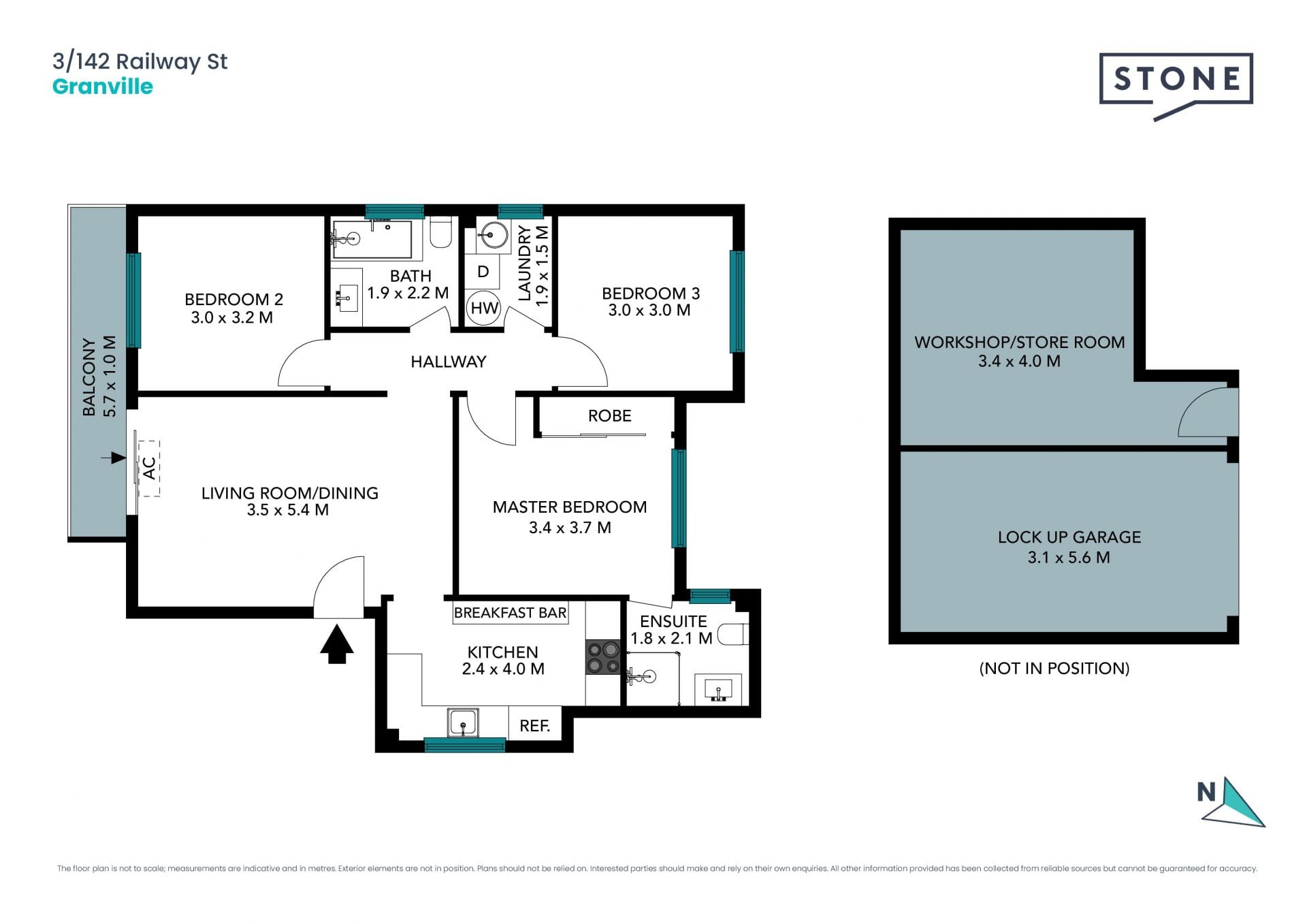 Full Brick Apartment