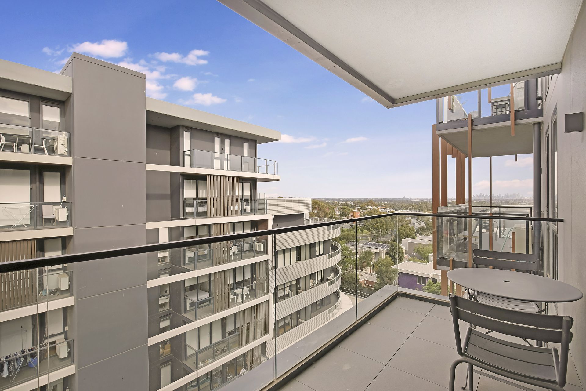 Furnished or Unfurnished apartment with uninterrupted city views.