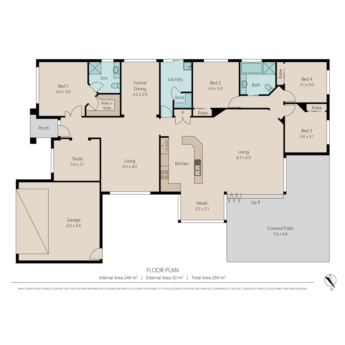 SPACE, PRIVACY AND A POOL!