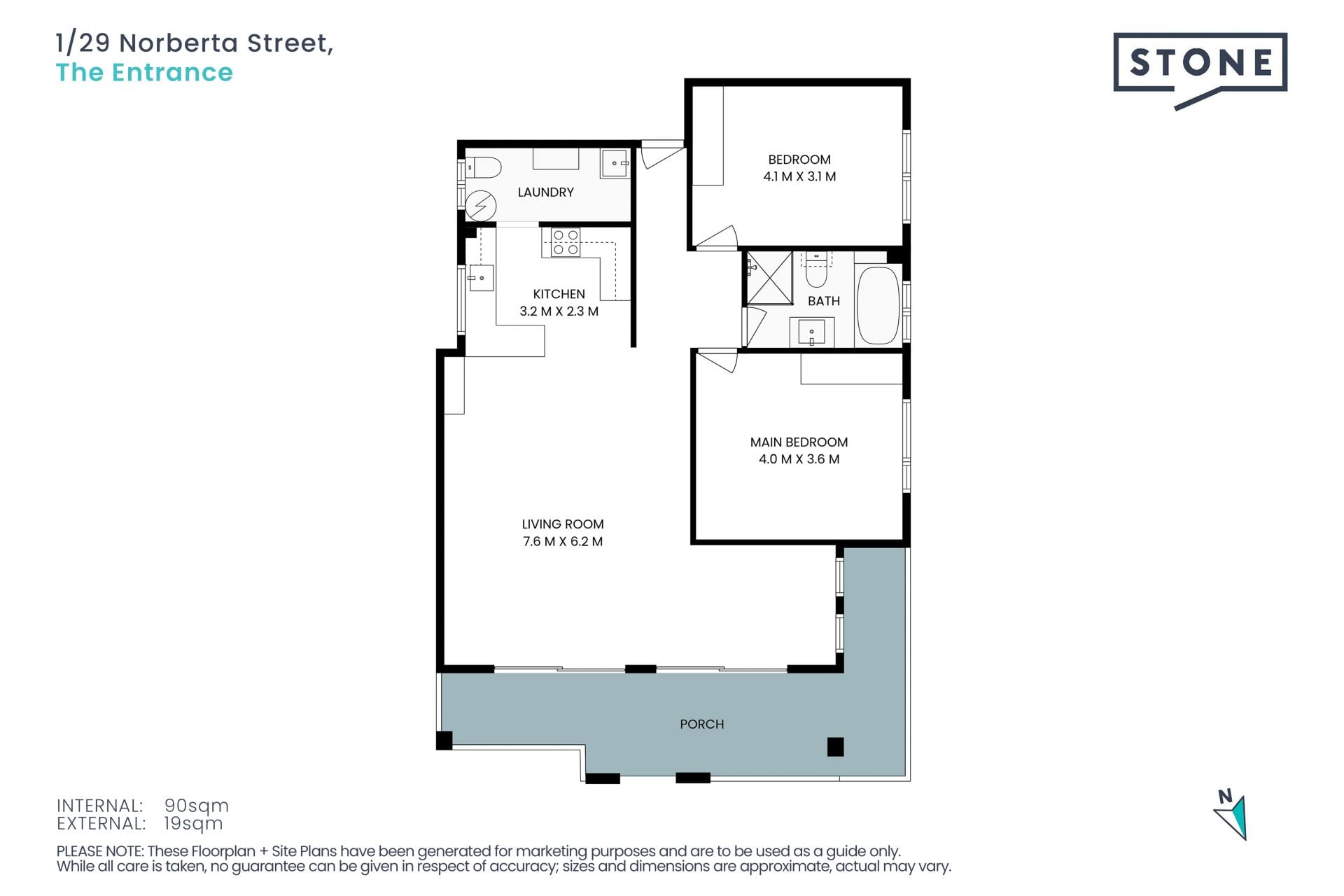 Ground Floor Access With North-Facing Sunshine