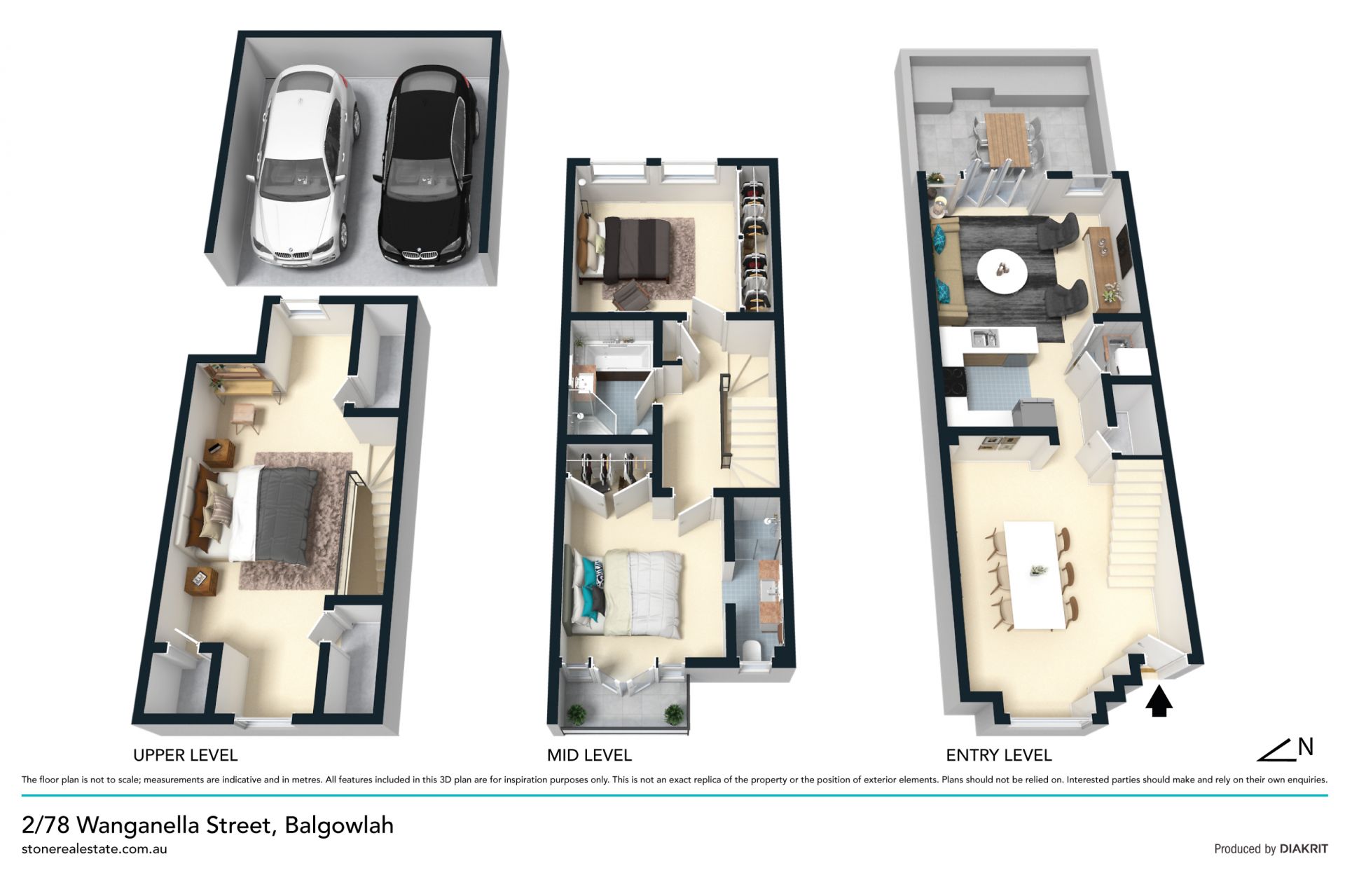 Executive town home in a premium boutique building