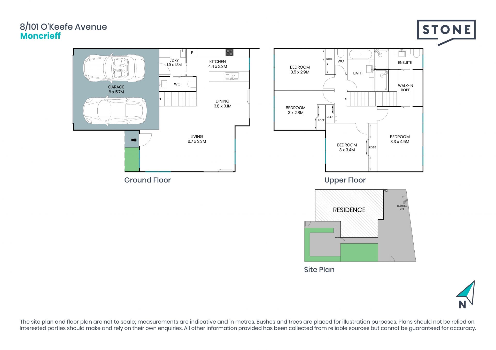 Contemporary and modern, 4-Bedroom home with over 146 sqm of yard space