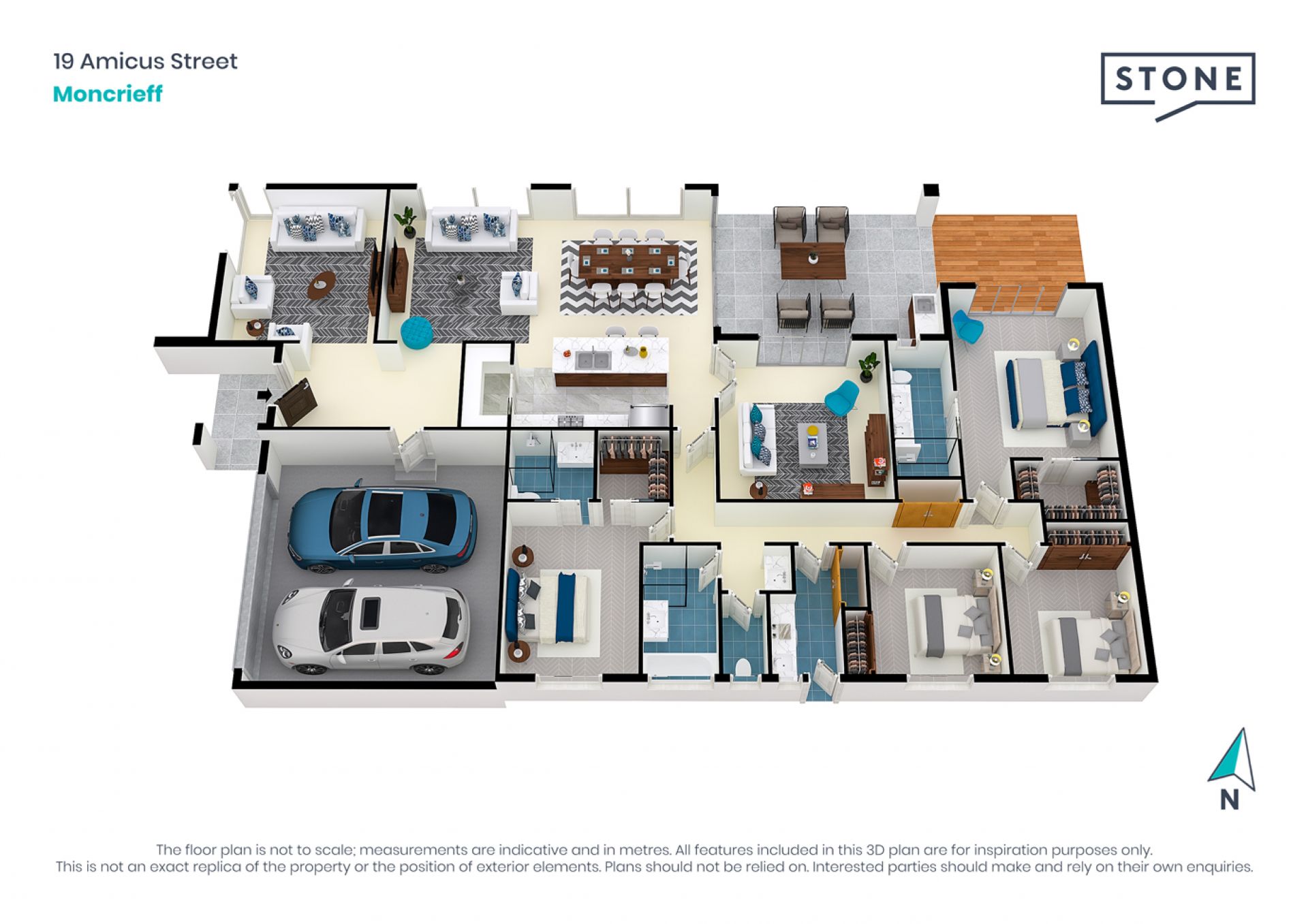 Luxury family living with striking reserve views in an ideal location.