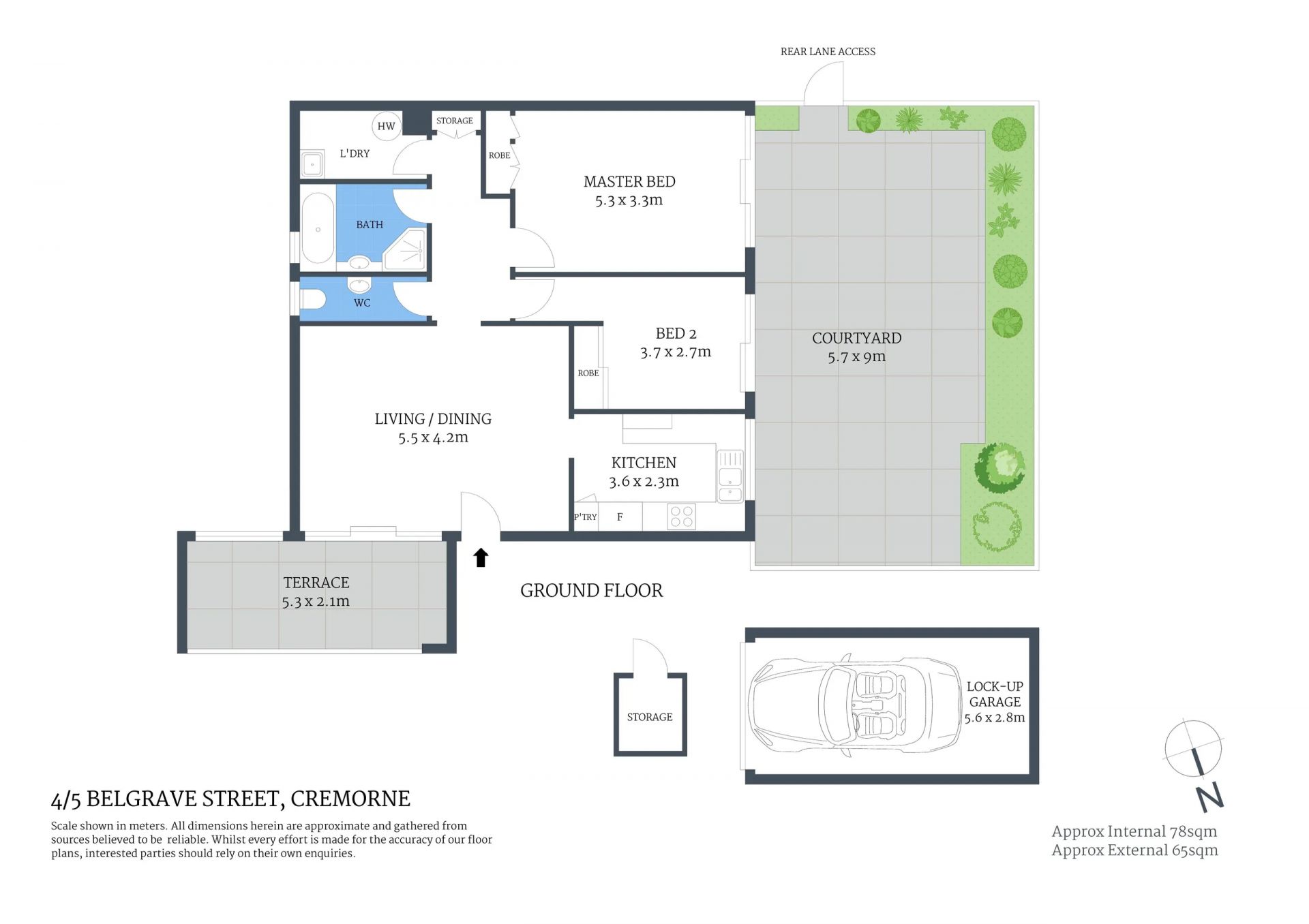 Premium Cremorne Living with Expansive Courtyard Appeal