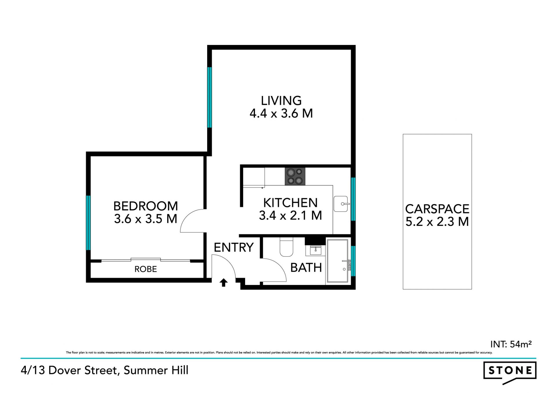 Pet friendly, charchter filled and private open plan apartment sure to impress