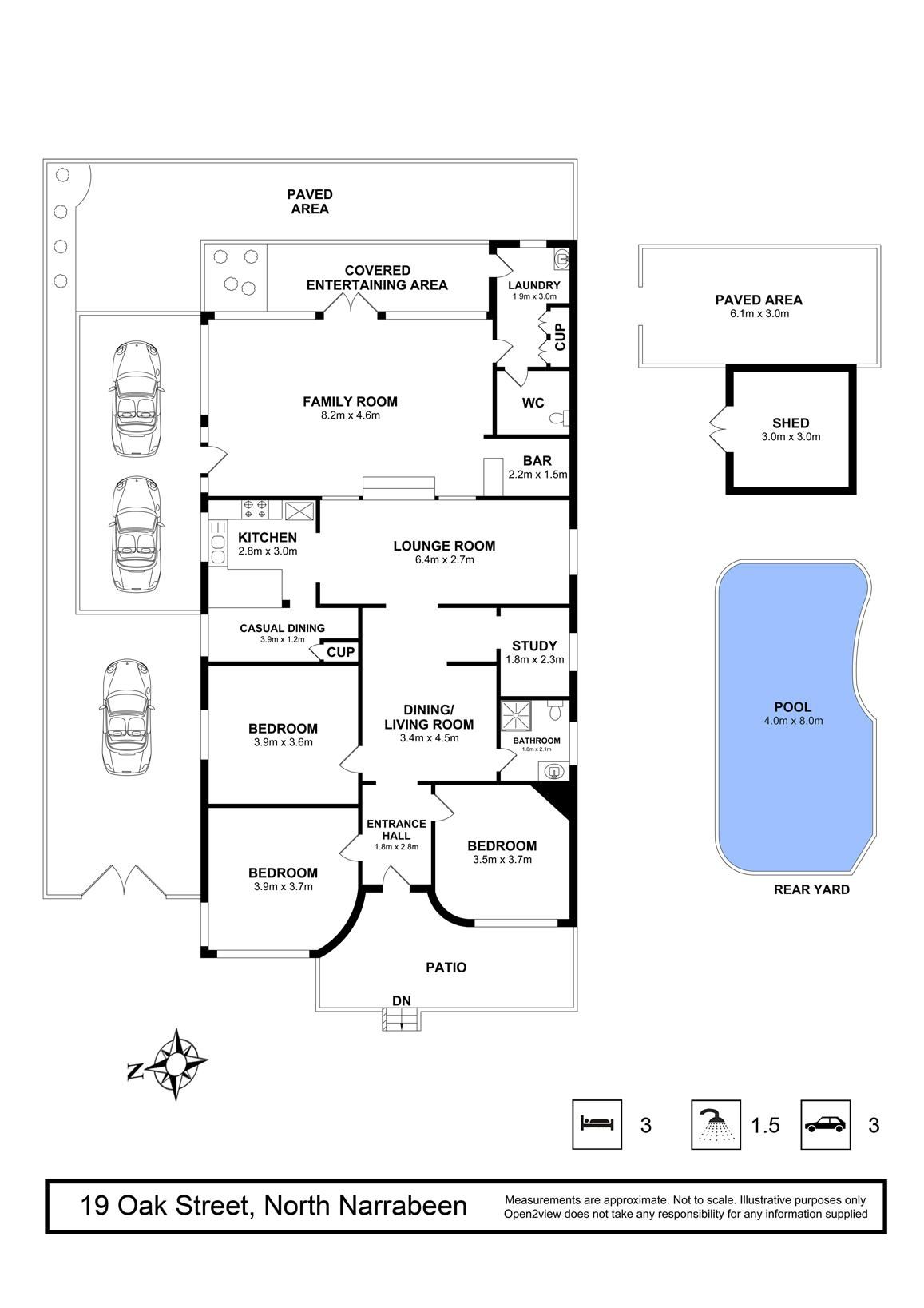 SPACIOUS COTTAGE ON LARGE LEVEL BLOCK CLOSE TO BEACH AND LAKE