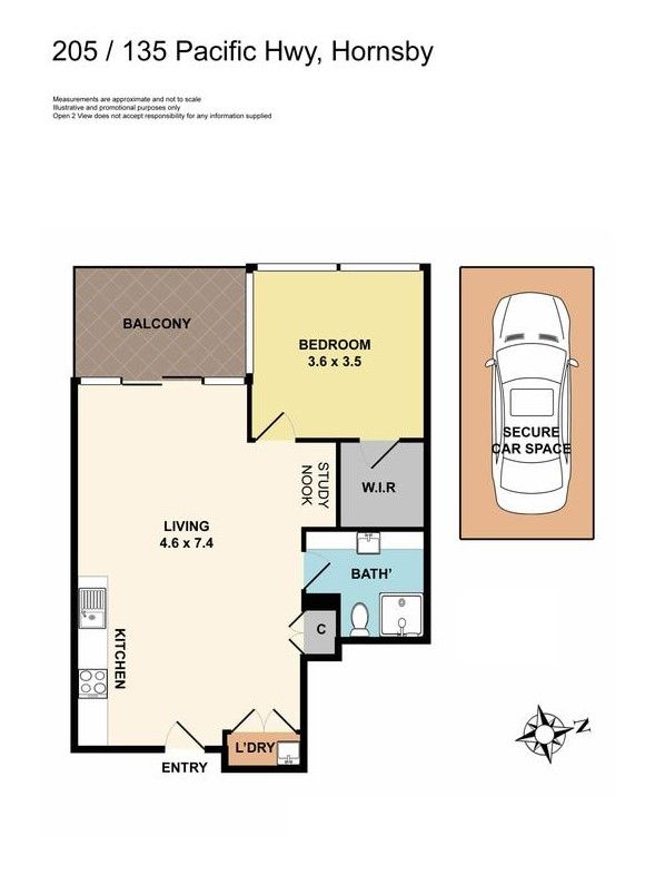 Light-filled spacious apartment in a premium location