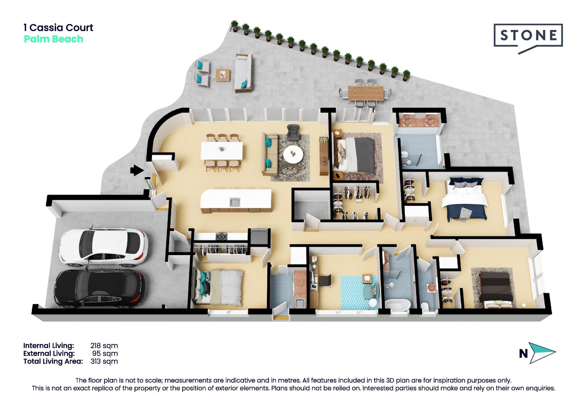 Newly-Built Modern Coastal Retreat Only 3mins To The Beach!