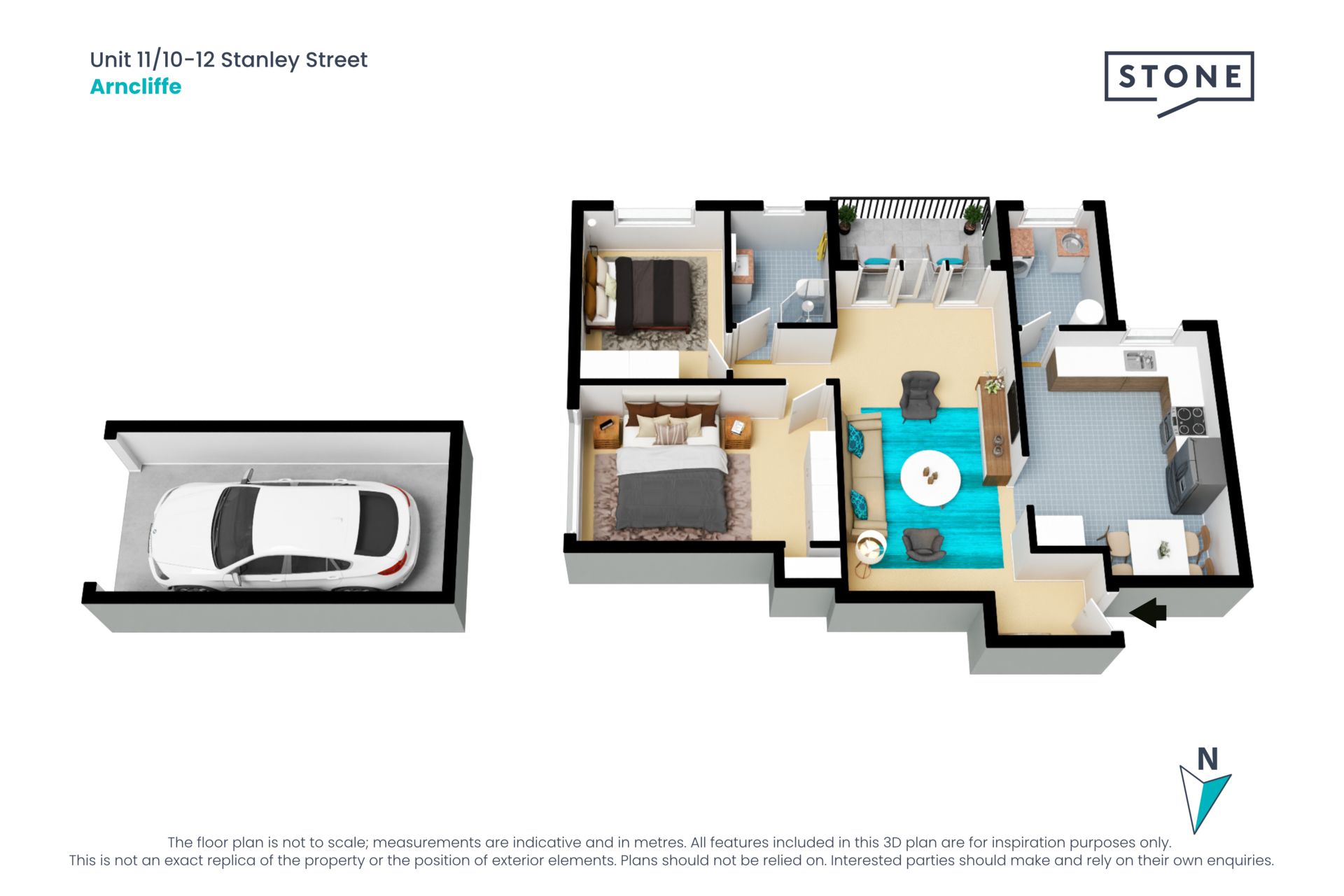 Renovated cul-de-sac apartment footsteps from amenities