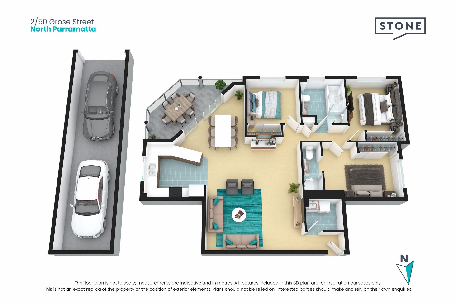 Spacious Three-Bedroom Apartment in Prime North Parramatta Location