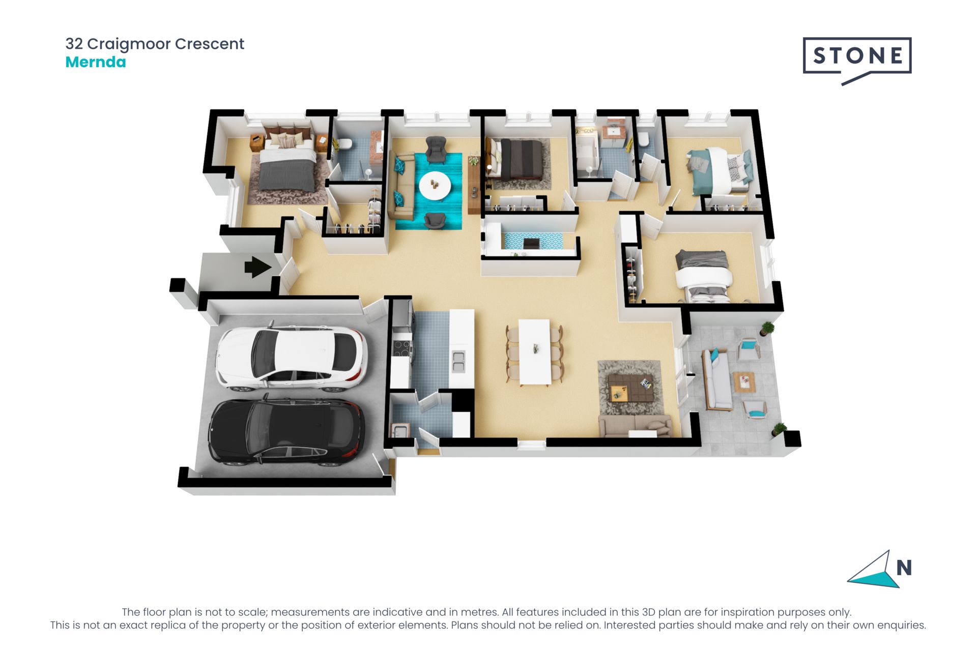 Fresh, bright and spacious