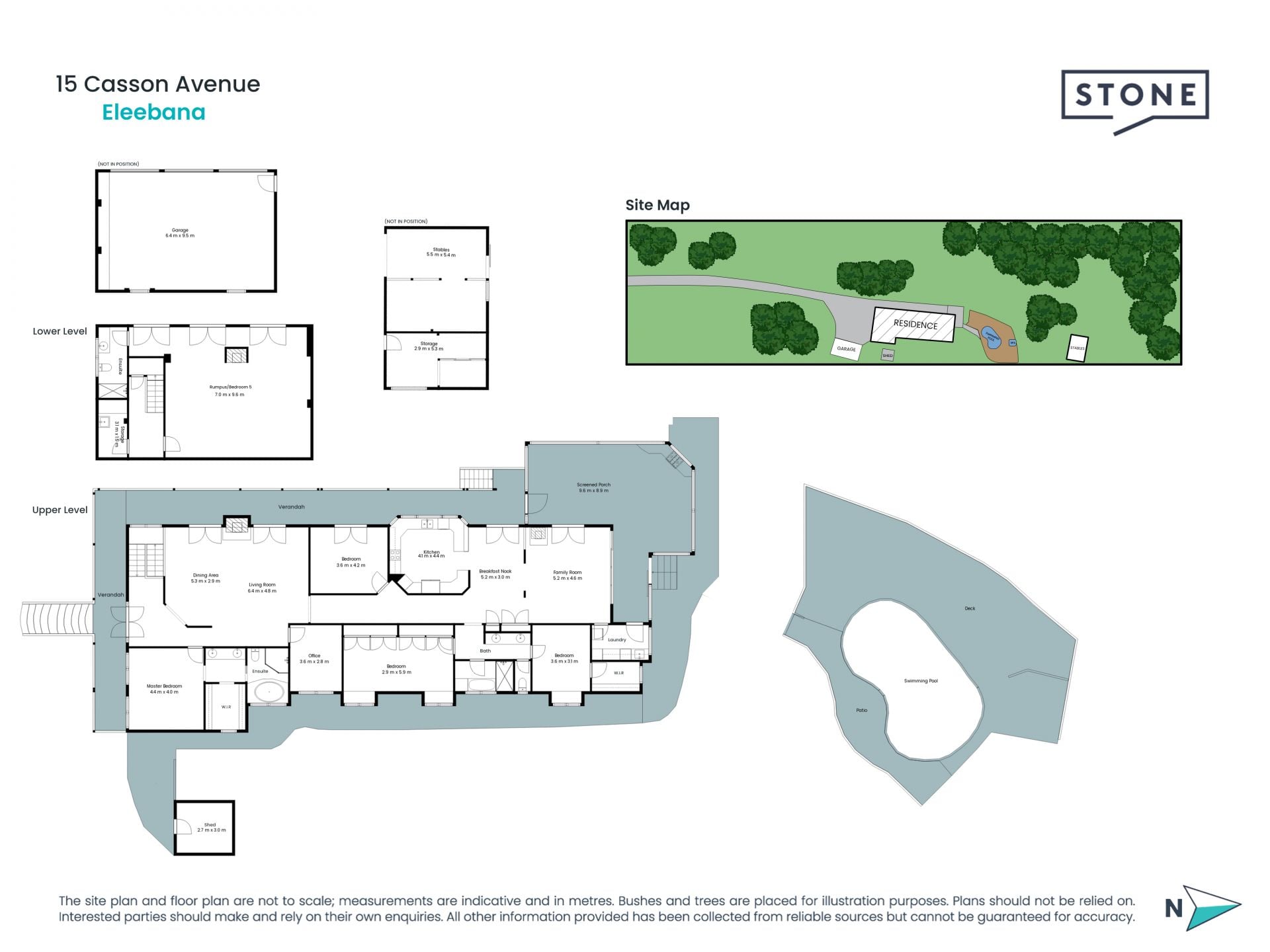Dream family grand home on acreage with lake views
