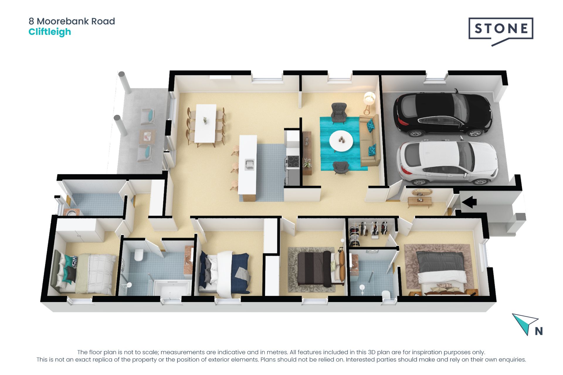Perfectly neat, easy care family living