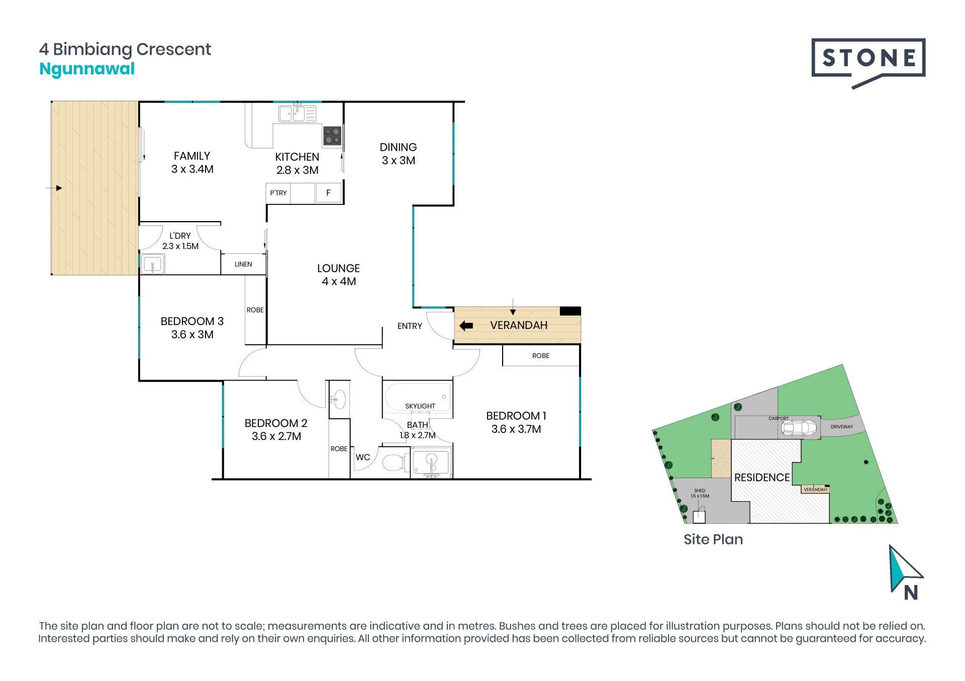 3-Bedroom family home on a leafy green, family-friendly street