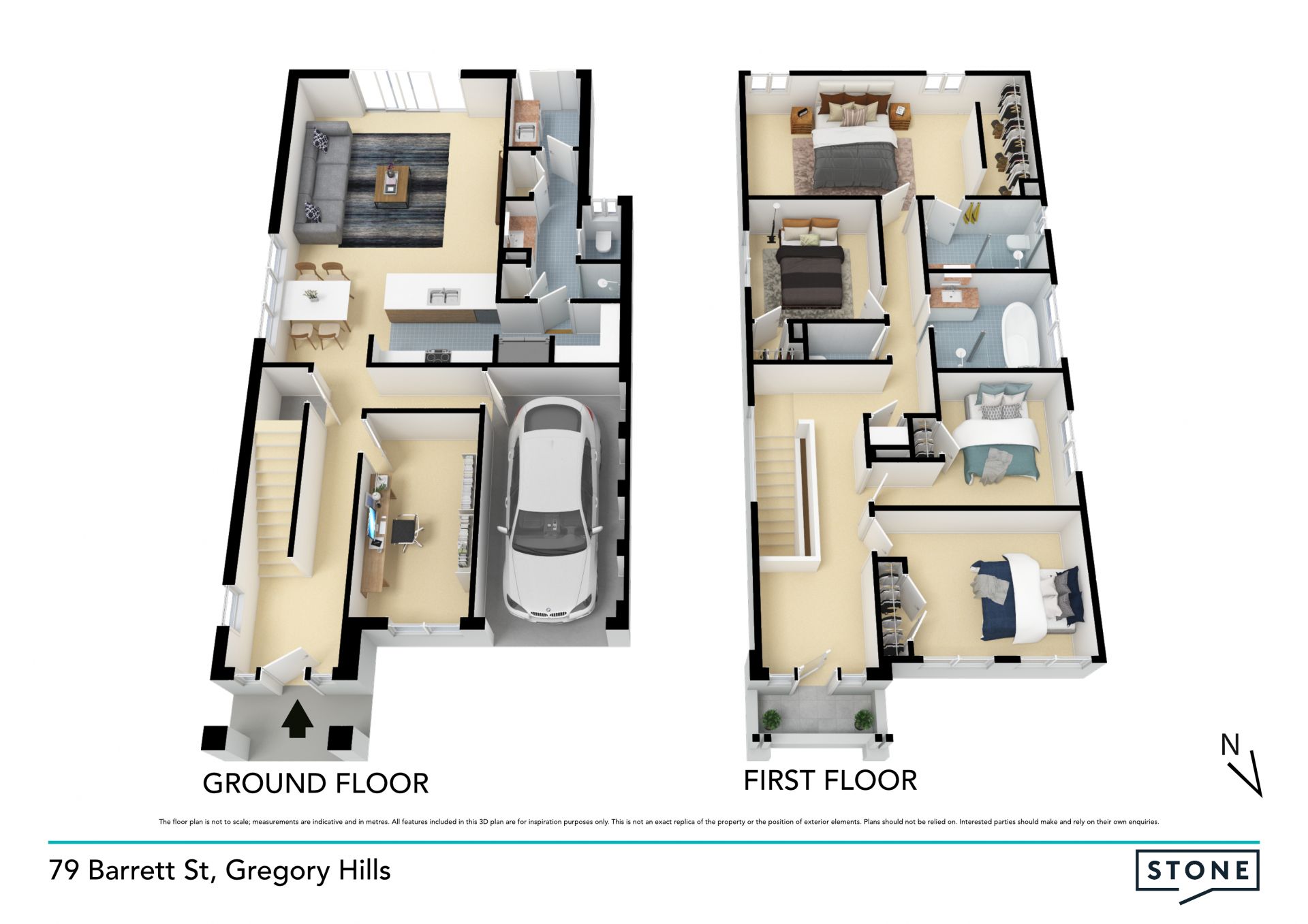 Complete brand new 4 bedroom home
