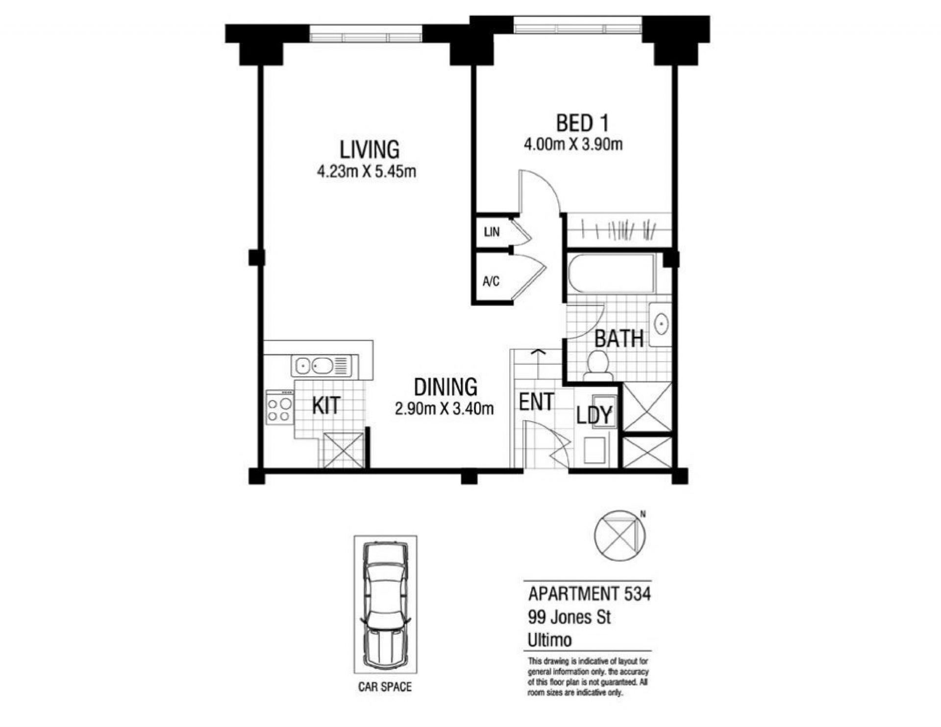 New York Style 1 Bedroom Apartment in the heart of Ultimo