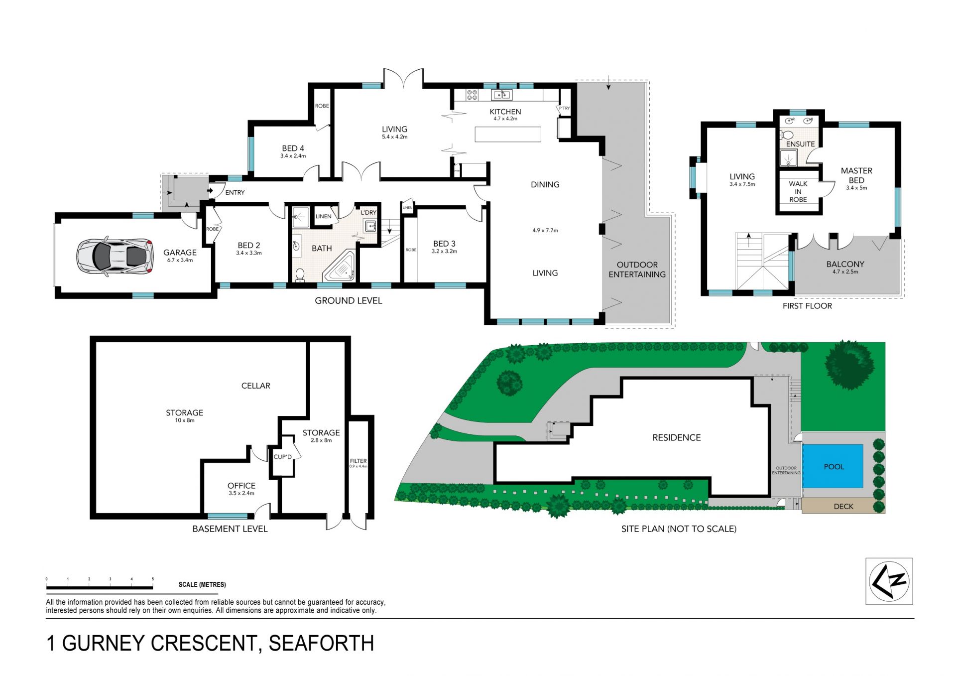 Sumptuous family entertainer with water views