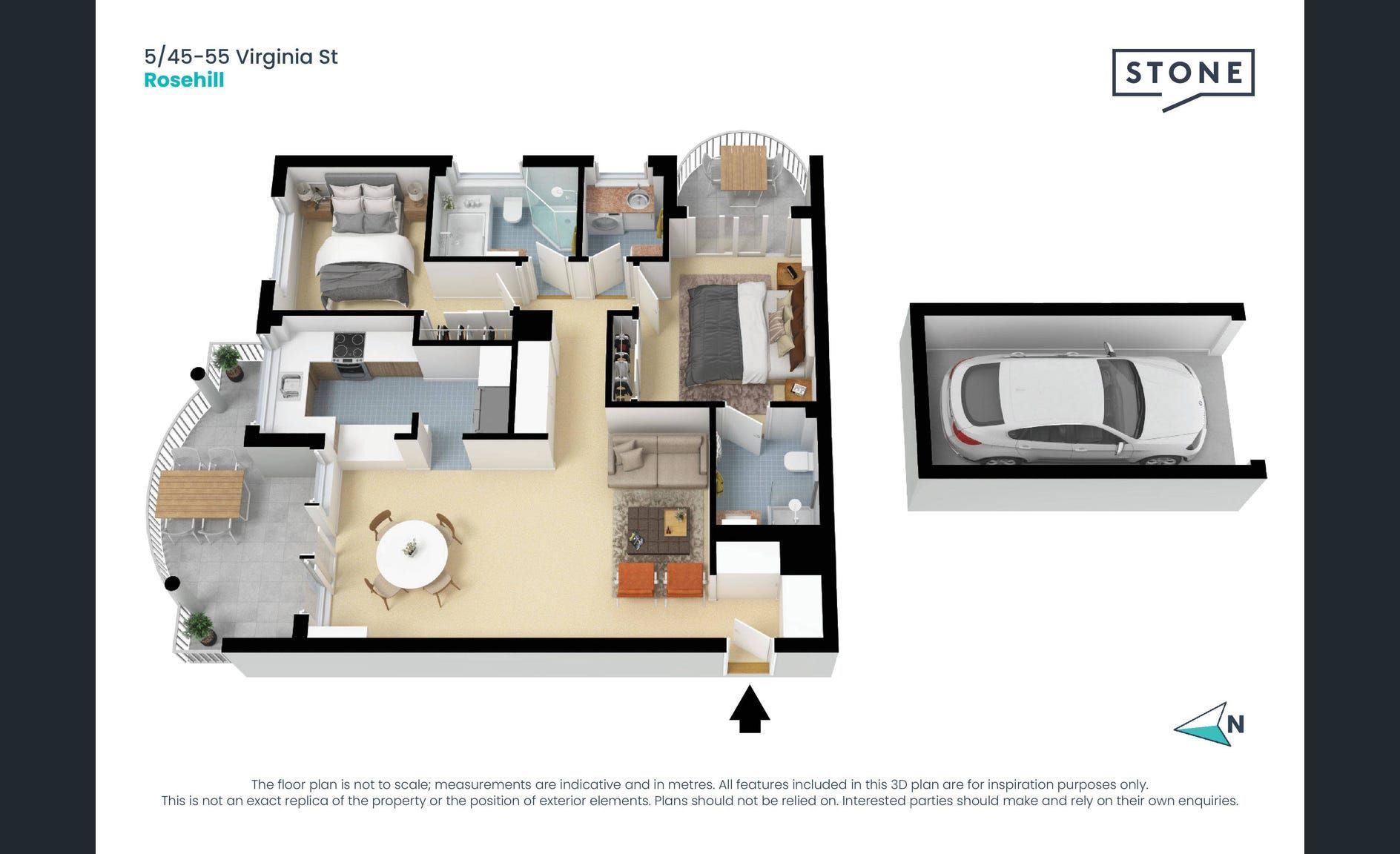 Two Bedroom Apartment