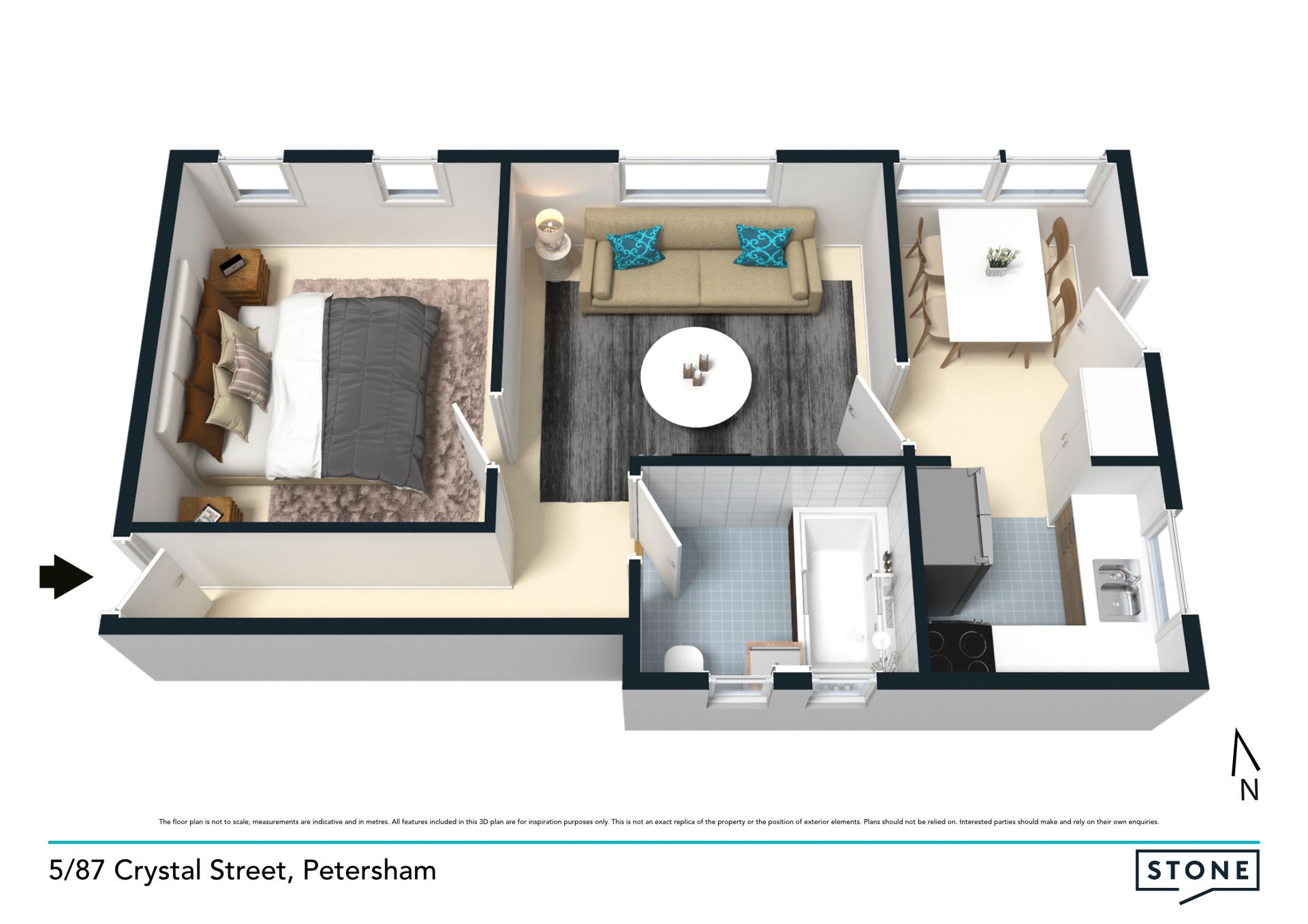 Over sized Art Deco apartment