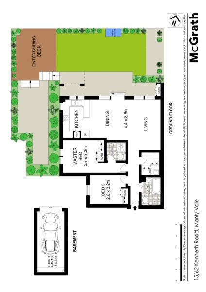 Impressive garden apartment of exceptional quality