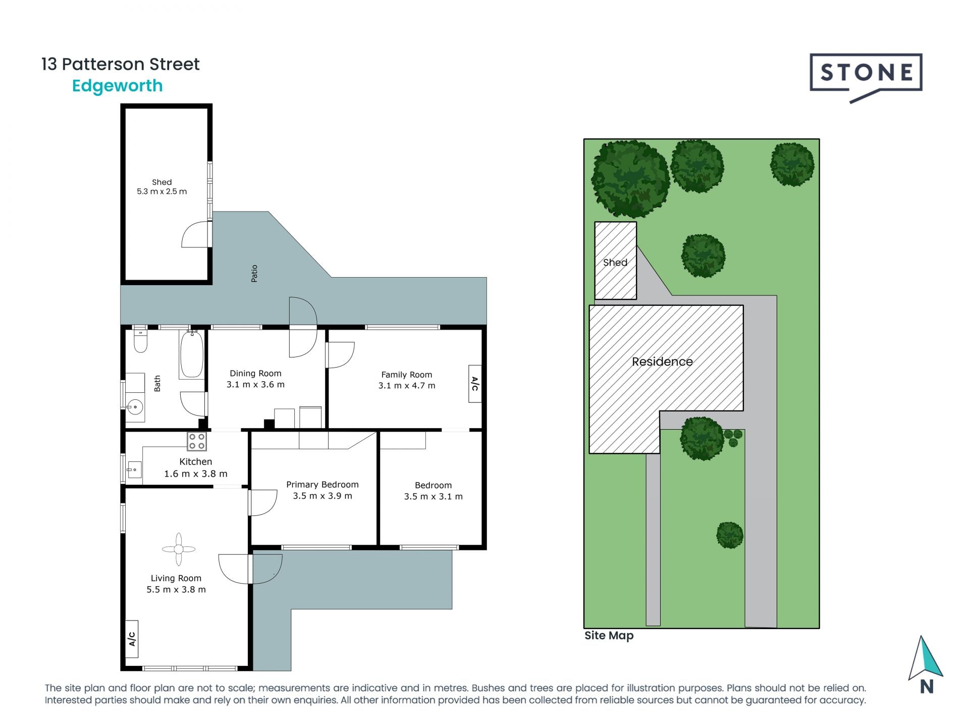 2-3 Bed ripe for reno on large north to rear block