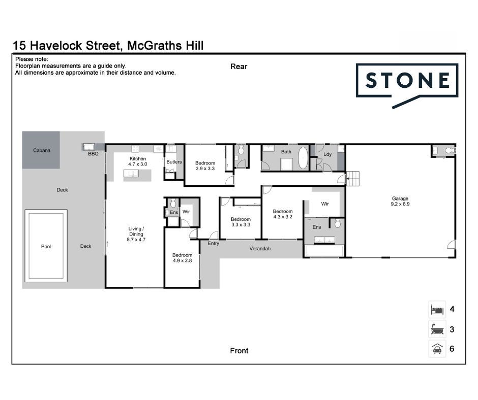 Modern Single Level Residence in Tranquil Acreage Setting